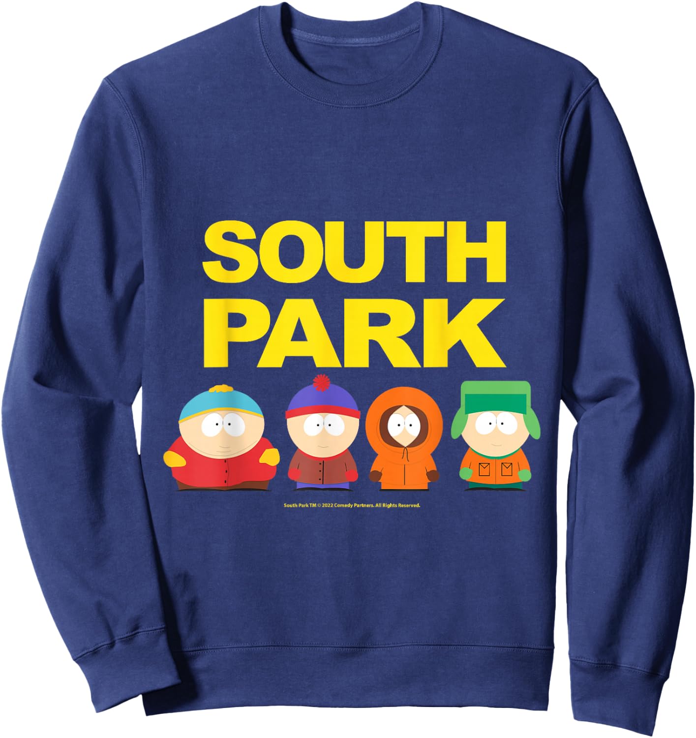 South Park Gang Below Logo Sweatshirt - Sweatshirt | Navy