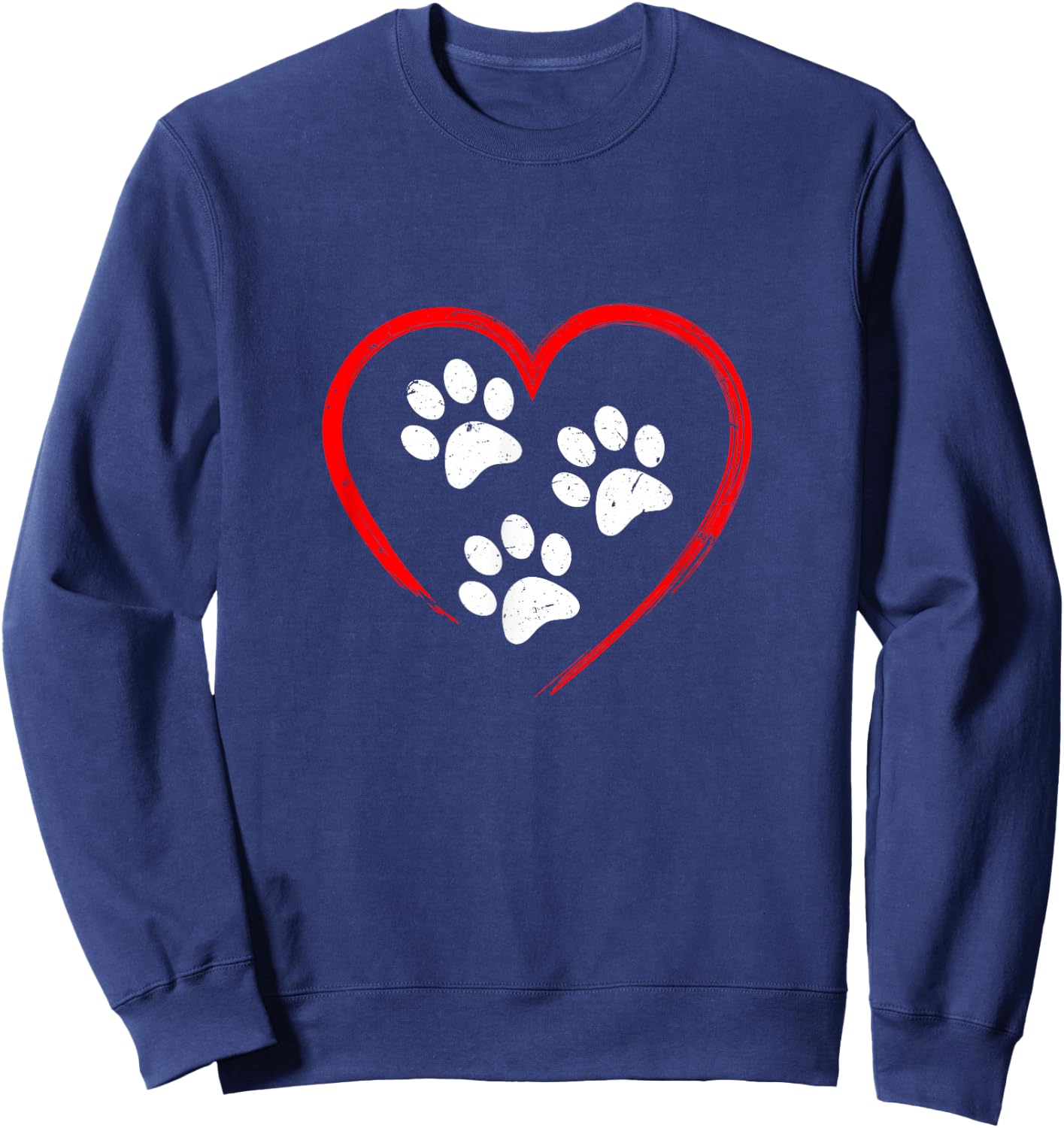 Inspirational Tripawd Dog Parent Shirts and Gifts | Black Cute Tripod Dog Lover Appreciation Sweatshirt - Sweatshirt | Navy