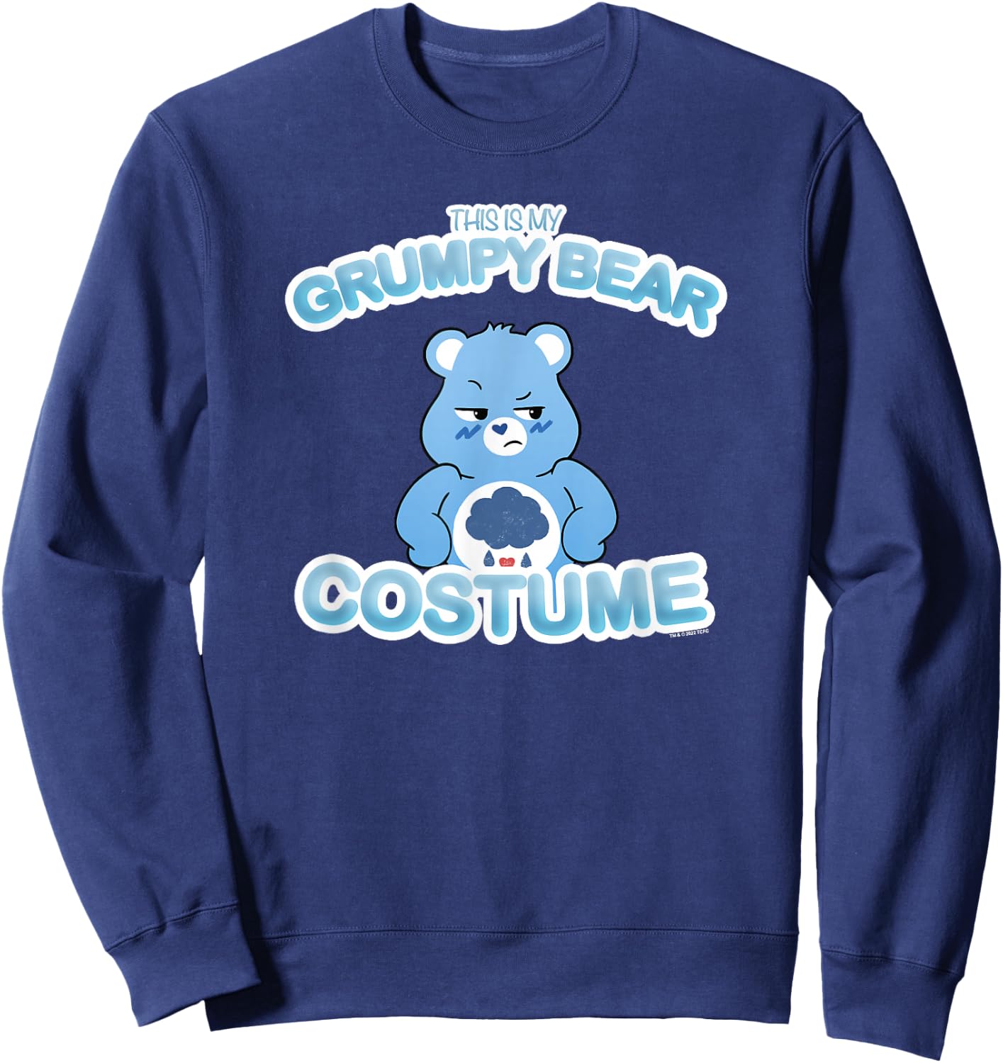 Care Bears Halloween This is My Grumpy Bear Costume Sweatshirt - Sweatshirt | Navy