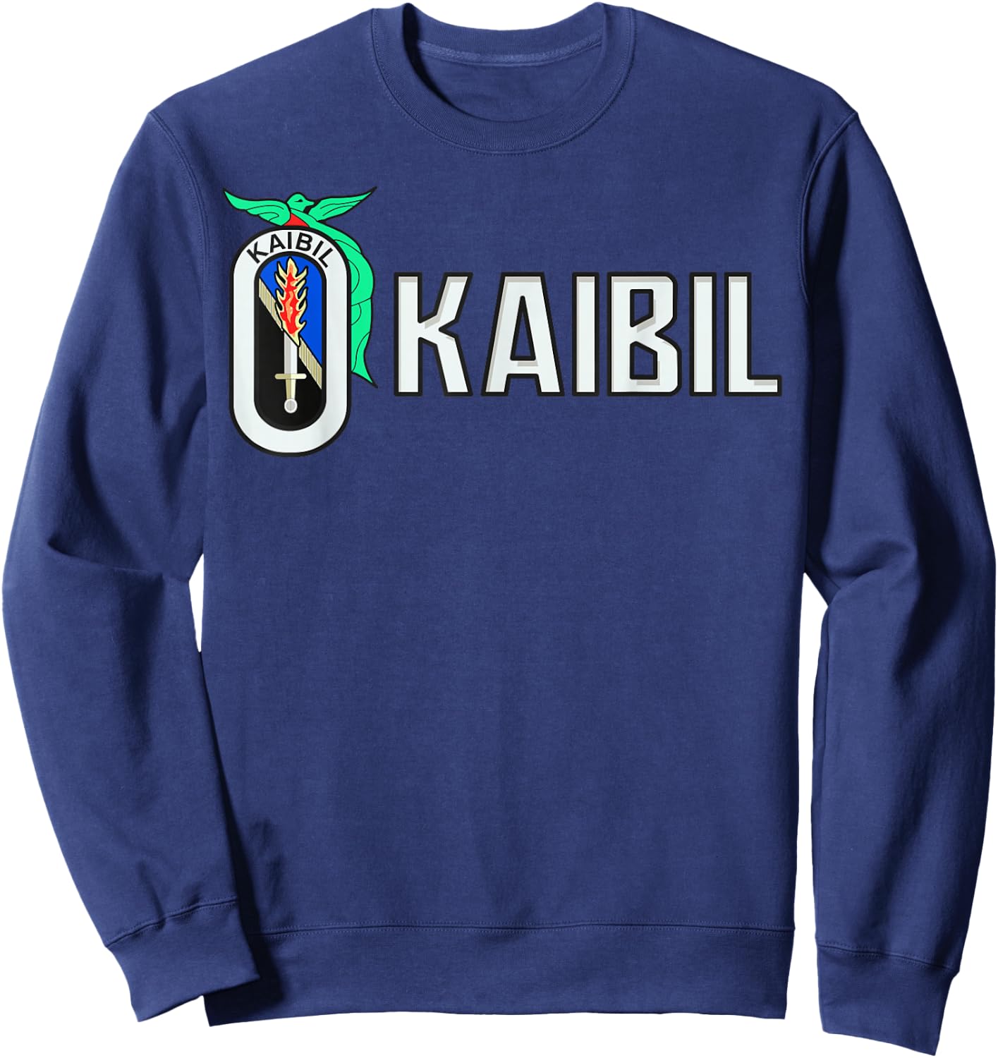 Kaibil Kaibiles Army Guatemalan Special Force Patriot Sweatshirt - Sweatshirt | Navy