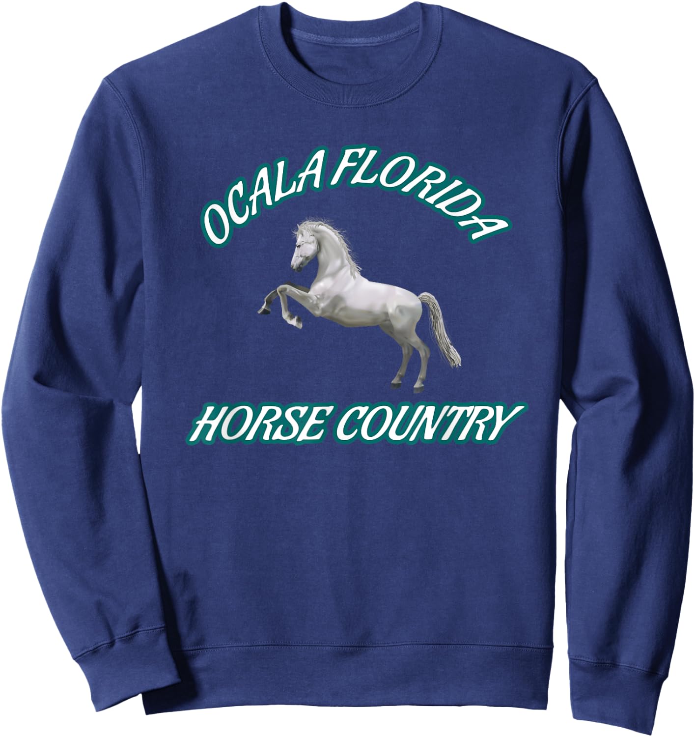 Ocala FL Horse Country Sweatshirt - Sweatshirt | Navy