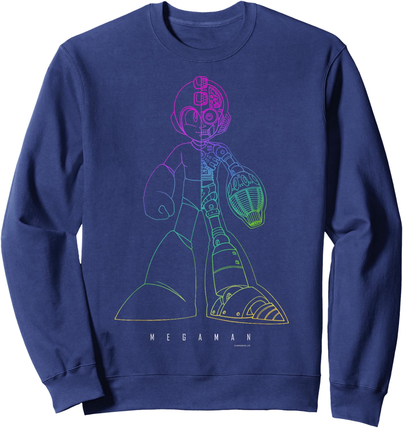 MEGAMAN Classic Sweatshirt - Sweatshirt | Navy