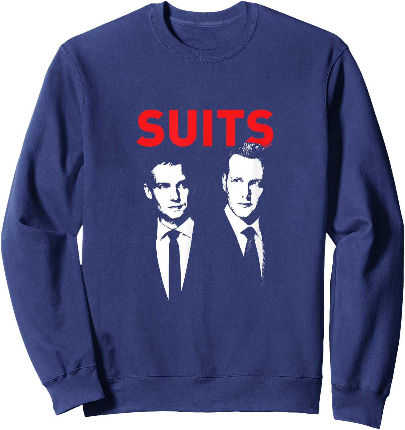 Suits Mike & Harvey - Officially Licensed Sweatshirt - Sweatshirt | Navy