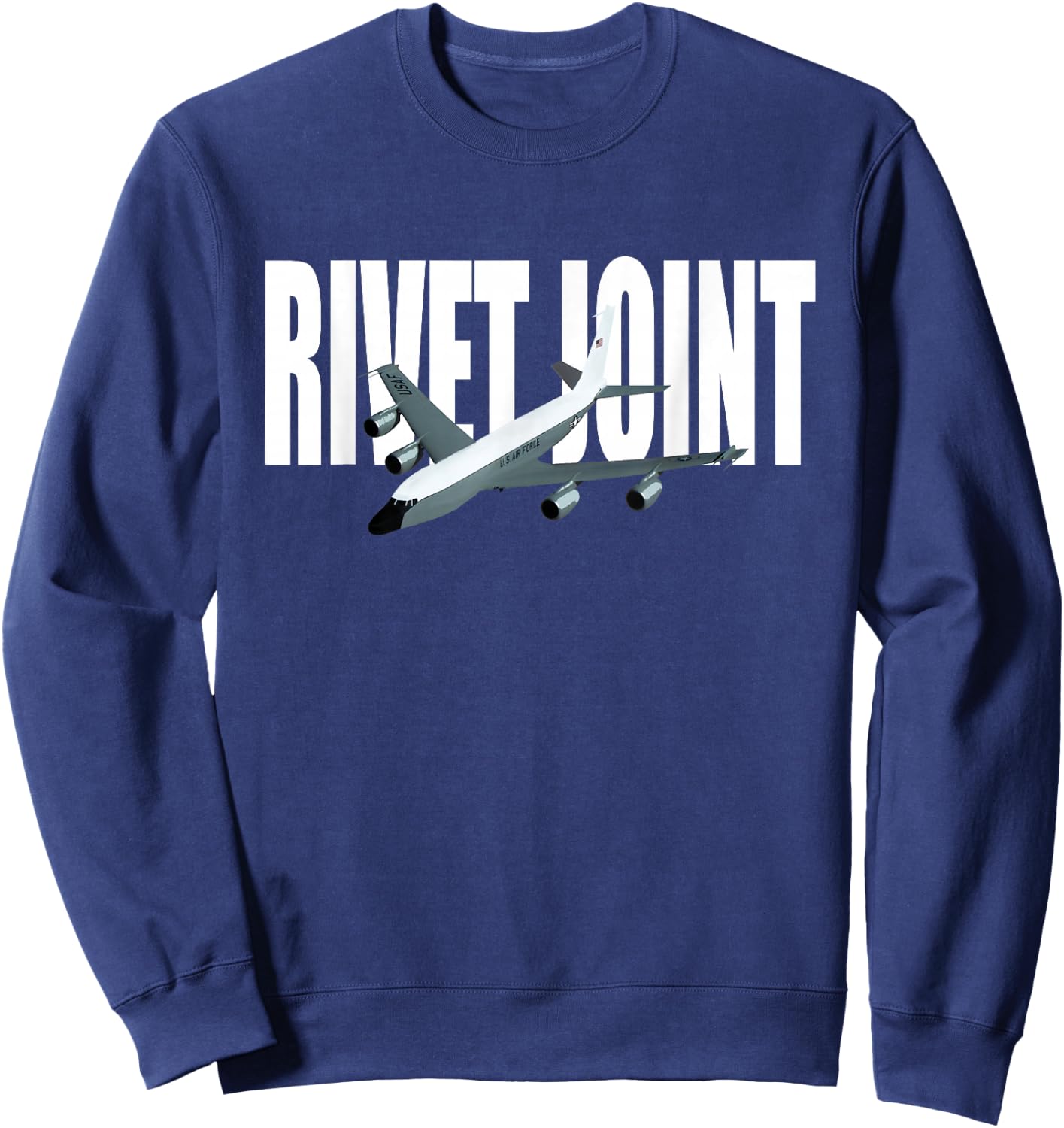 RC-135 Airplane Sweatshirt - Sweatshirt | Navy