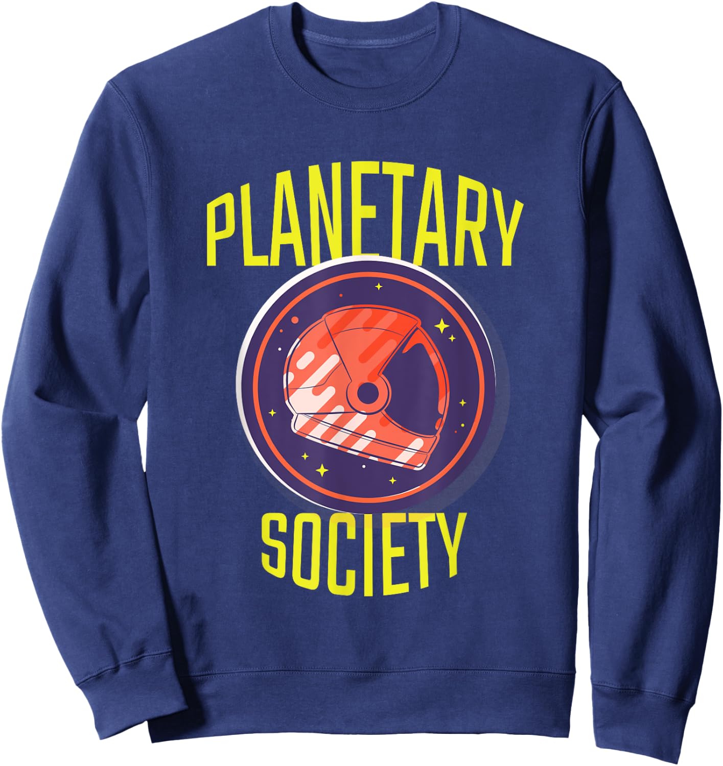 Planetary Society: Astronaut Galaxy Universe Space Lover Sweatshirt - Sweatshirt | Navy