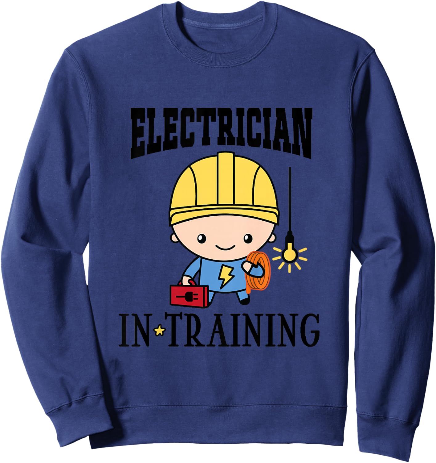 Kids Future Electrician in Training Sweatshirt - Sweatshirt | Navy