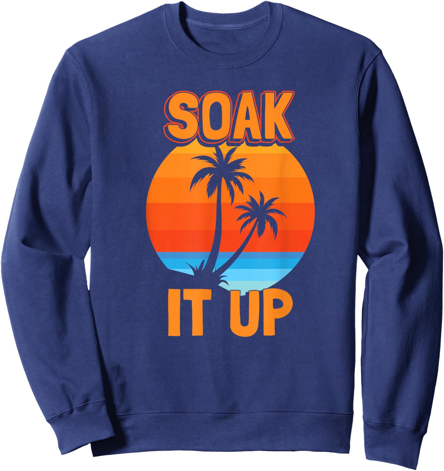 Soak It Up Sweatshirt - Sweatshirt | Navy