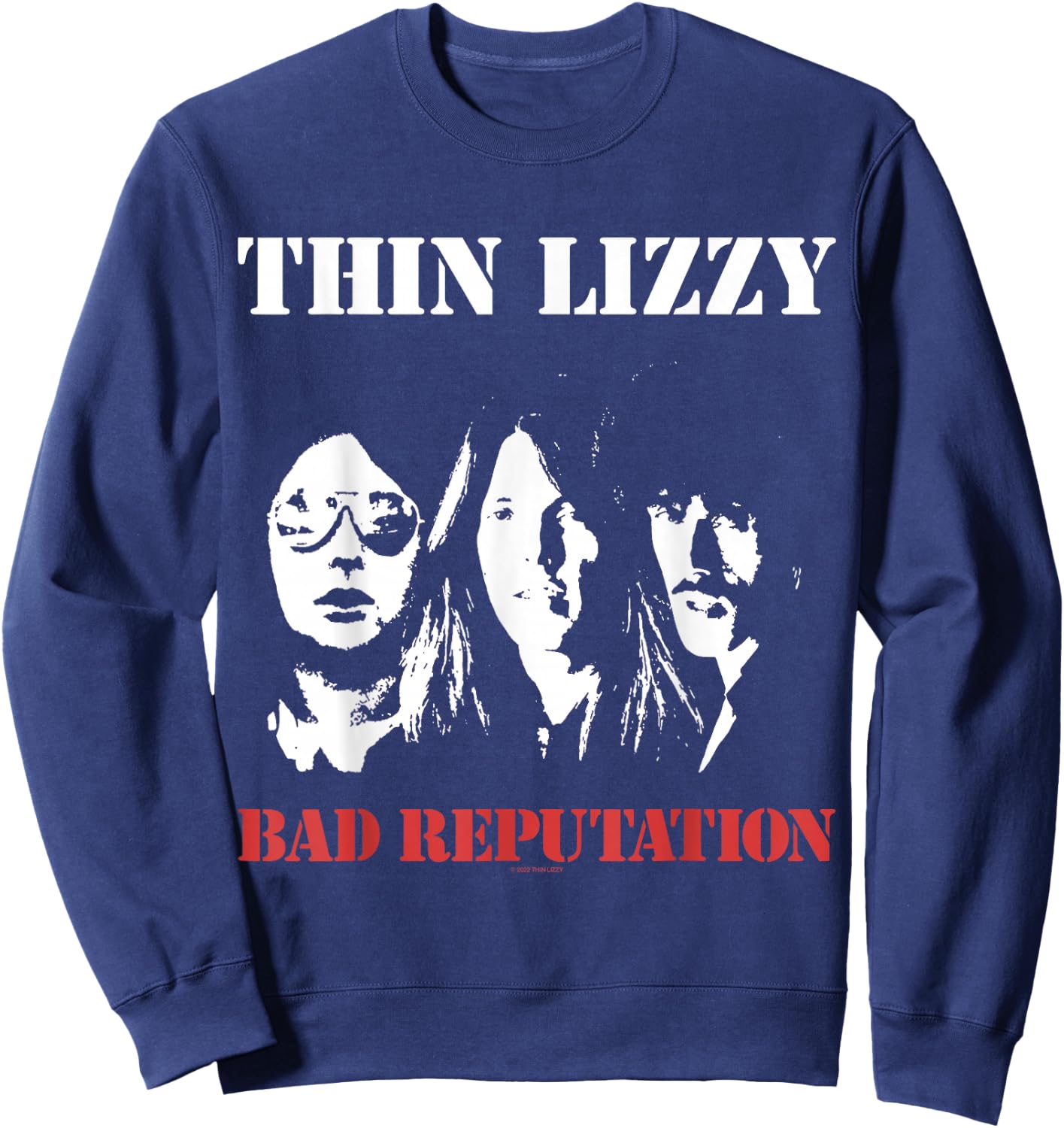 Thin Lizzy – Bad Reputation Sweatshirt - Sweatshirt | Navy