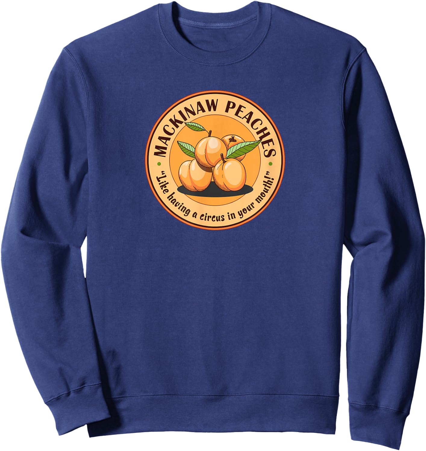 Mackinaw Peaches Sweatshirt - Sweatshirt | Navy