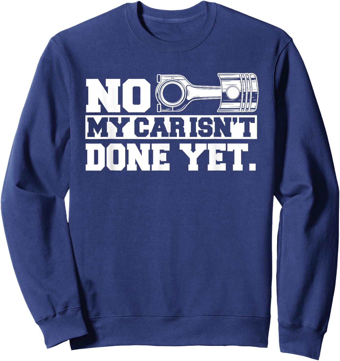 Auto Mechanic Automotive Technician Mech Repair Greaser Car Sweatshirt - Sweatshirt | Navy