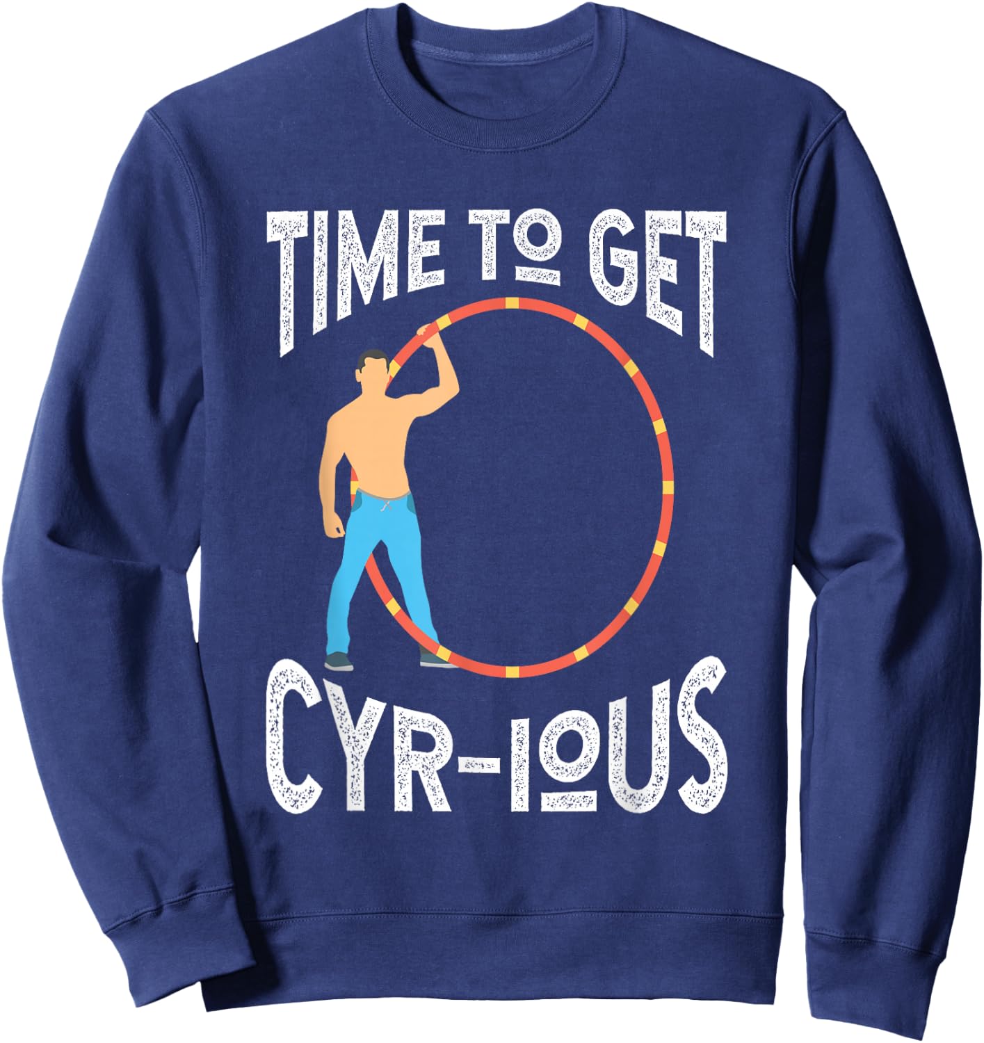 Cyr Wheel Gymnast Sweatshirt - Sweatshirt | Navy