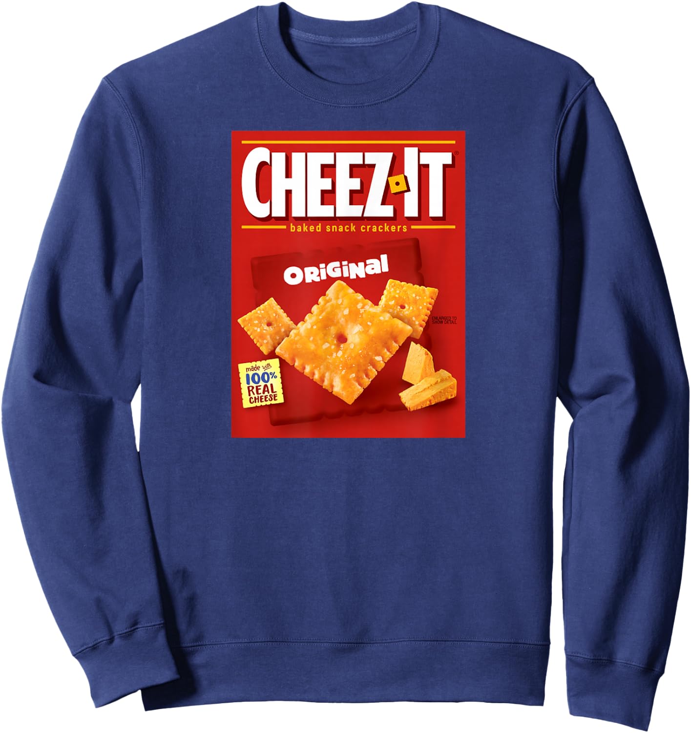 Cheez-It Original Box Front Sweatshirt - Sweatshirt | Navy