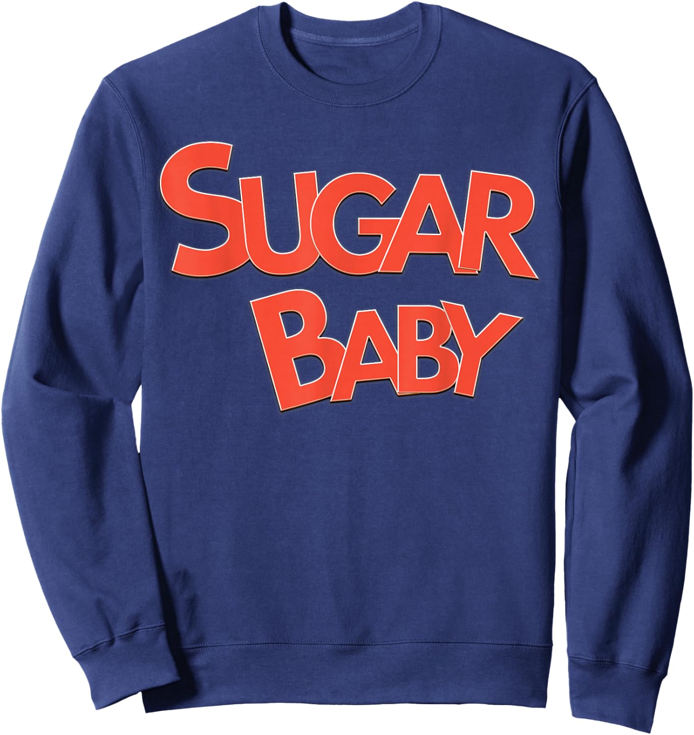 Cute Sugar Baby Flirty Summer Sweatshirt - Sweatshirt | Navy