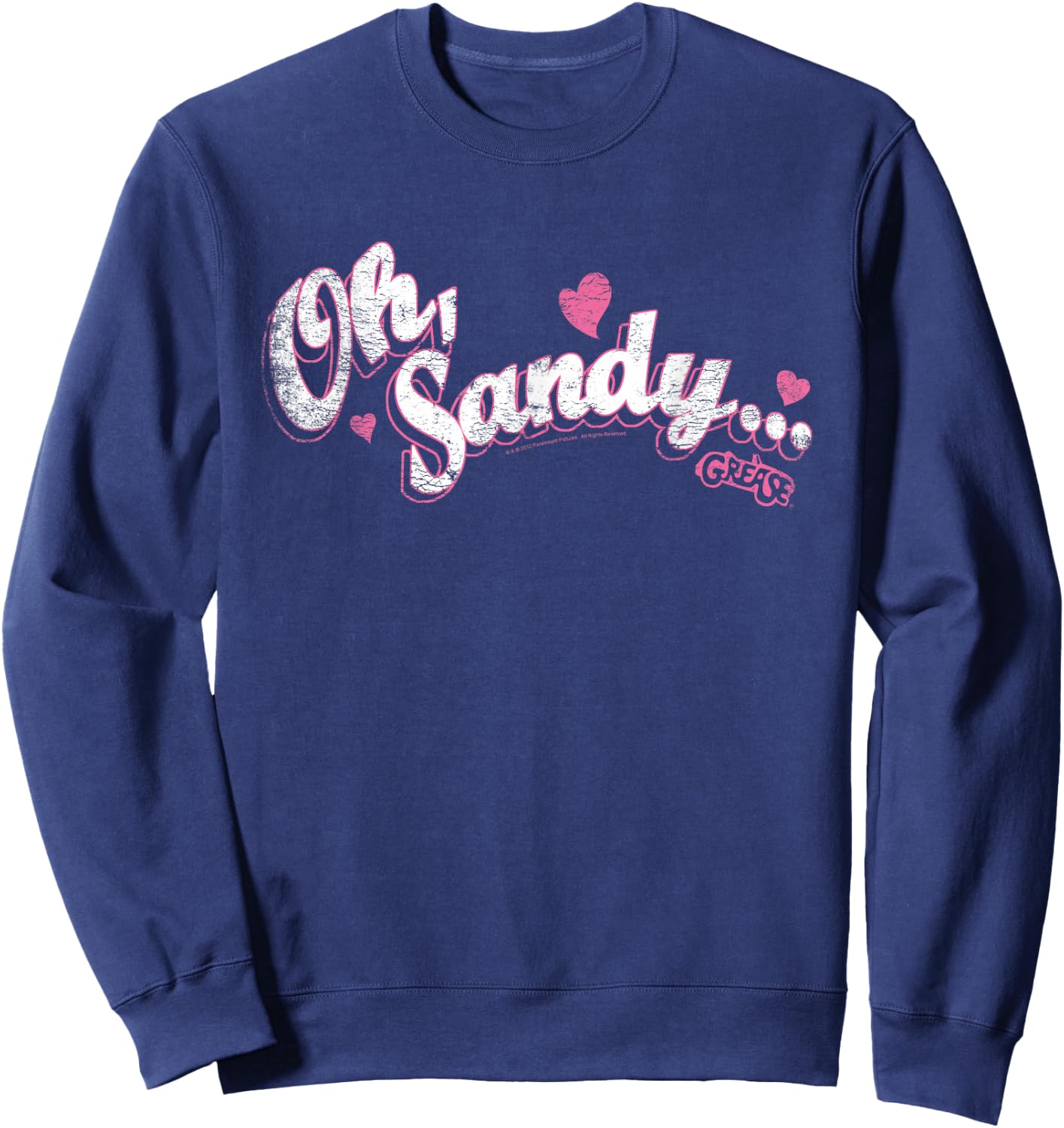 Grease Oh Sandy Sweatshirt - Sweatshirt | Navy