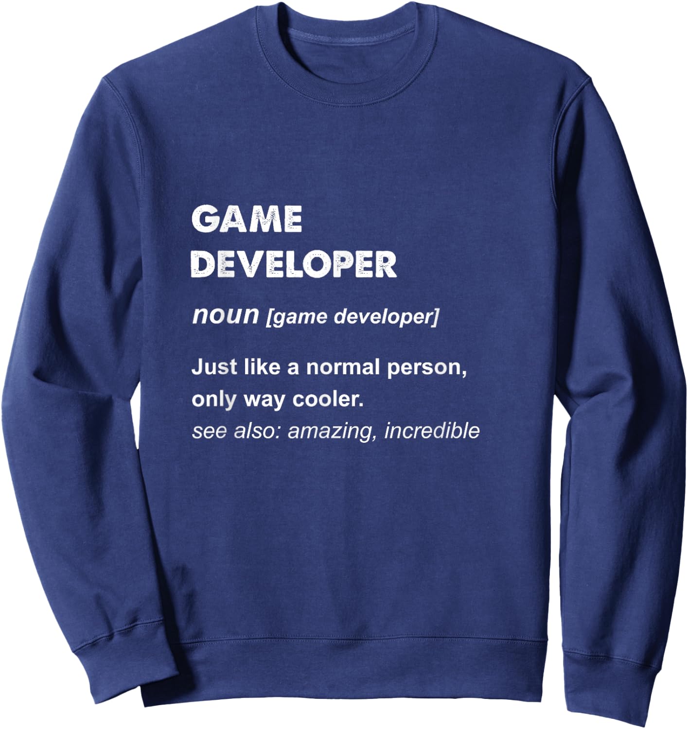 Game Developer Sweatshirt - Sweatshirt | Navy