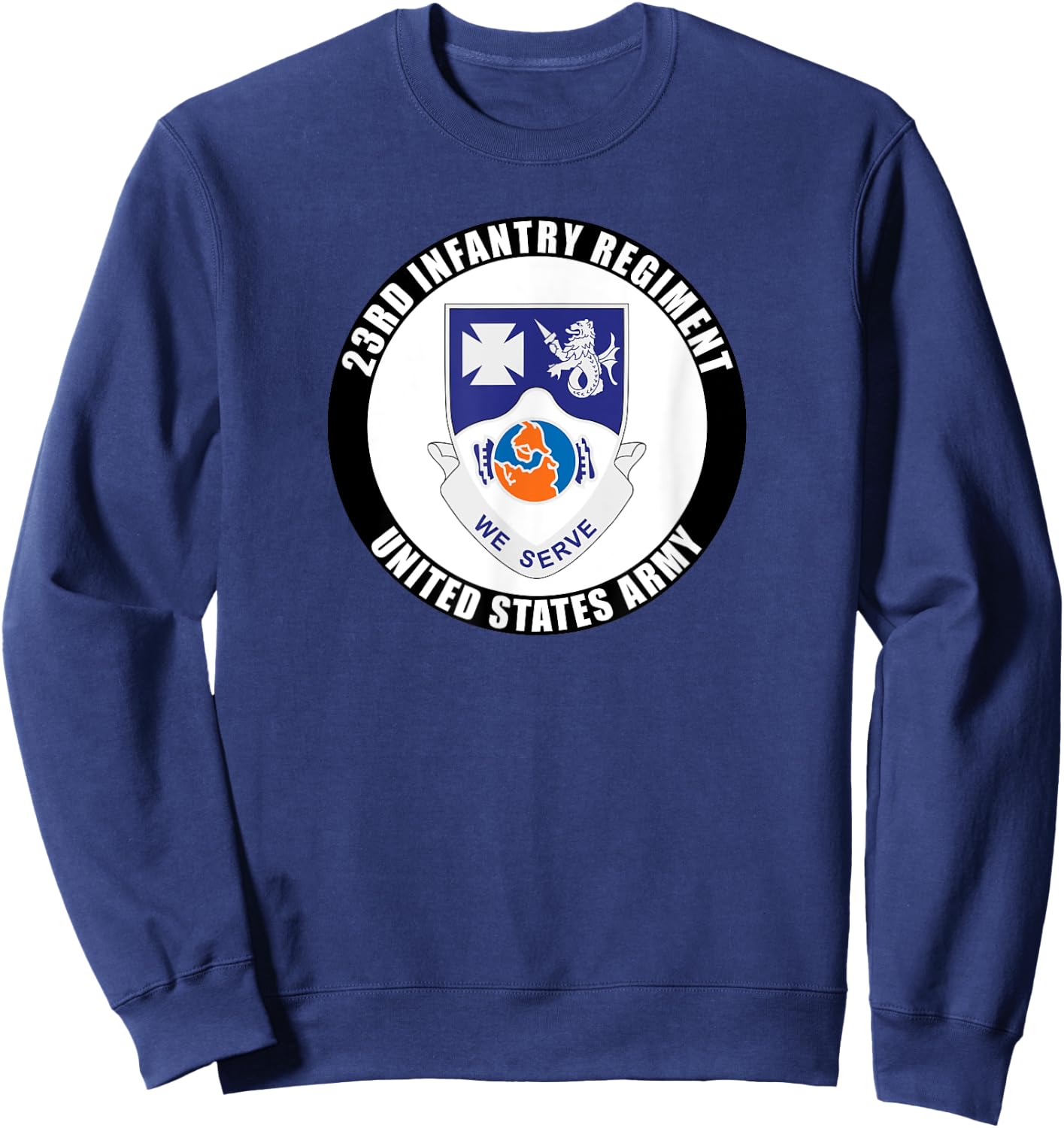 23rd Infantry Regiment United States Army Veteran Military Sweatshirt - Sweatshirt | Navy