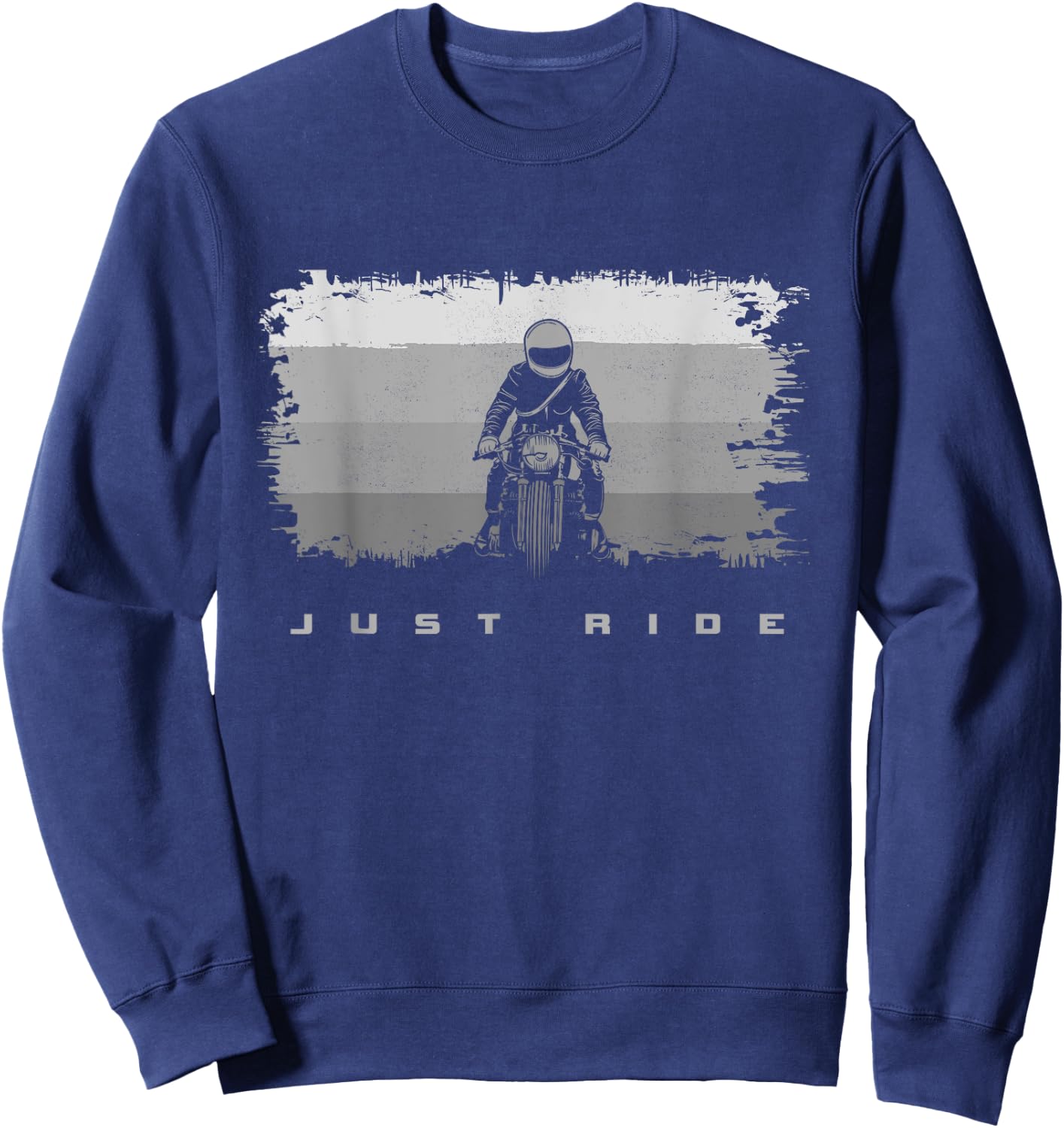 Motorcycle Apparel - Biker Motorcycle Sweatshirt - Sweatshirt | Navy