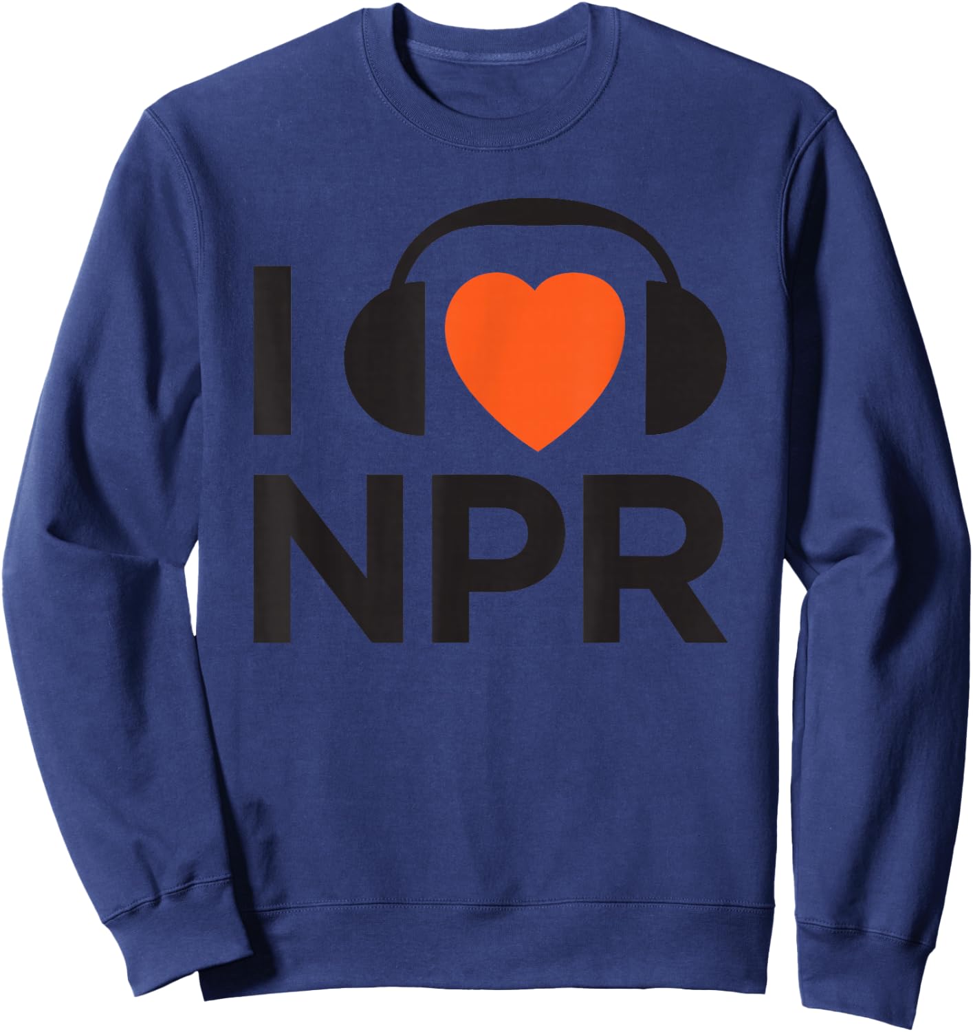 NPR I Heart NPR Sweatshirt - Sweatshirt | Navy