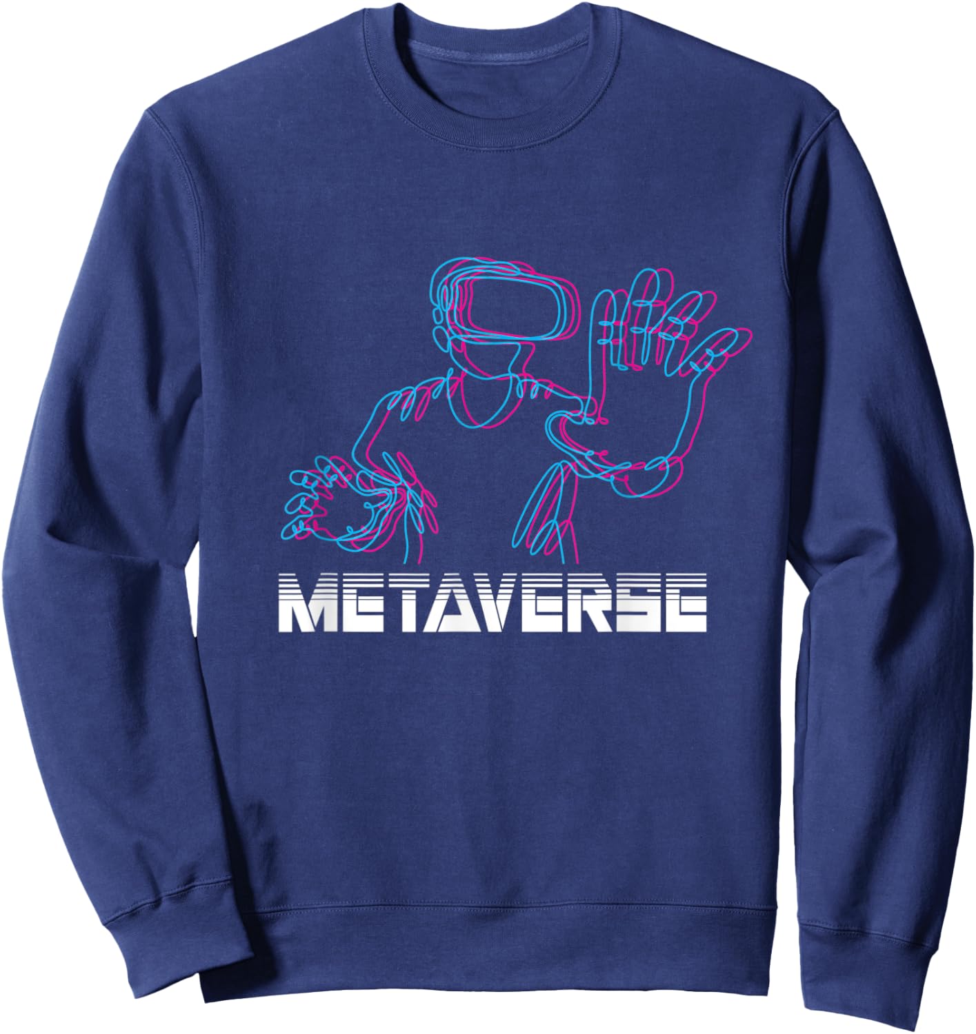Metaverse Sweatshirt - Sweatshirt | Navy