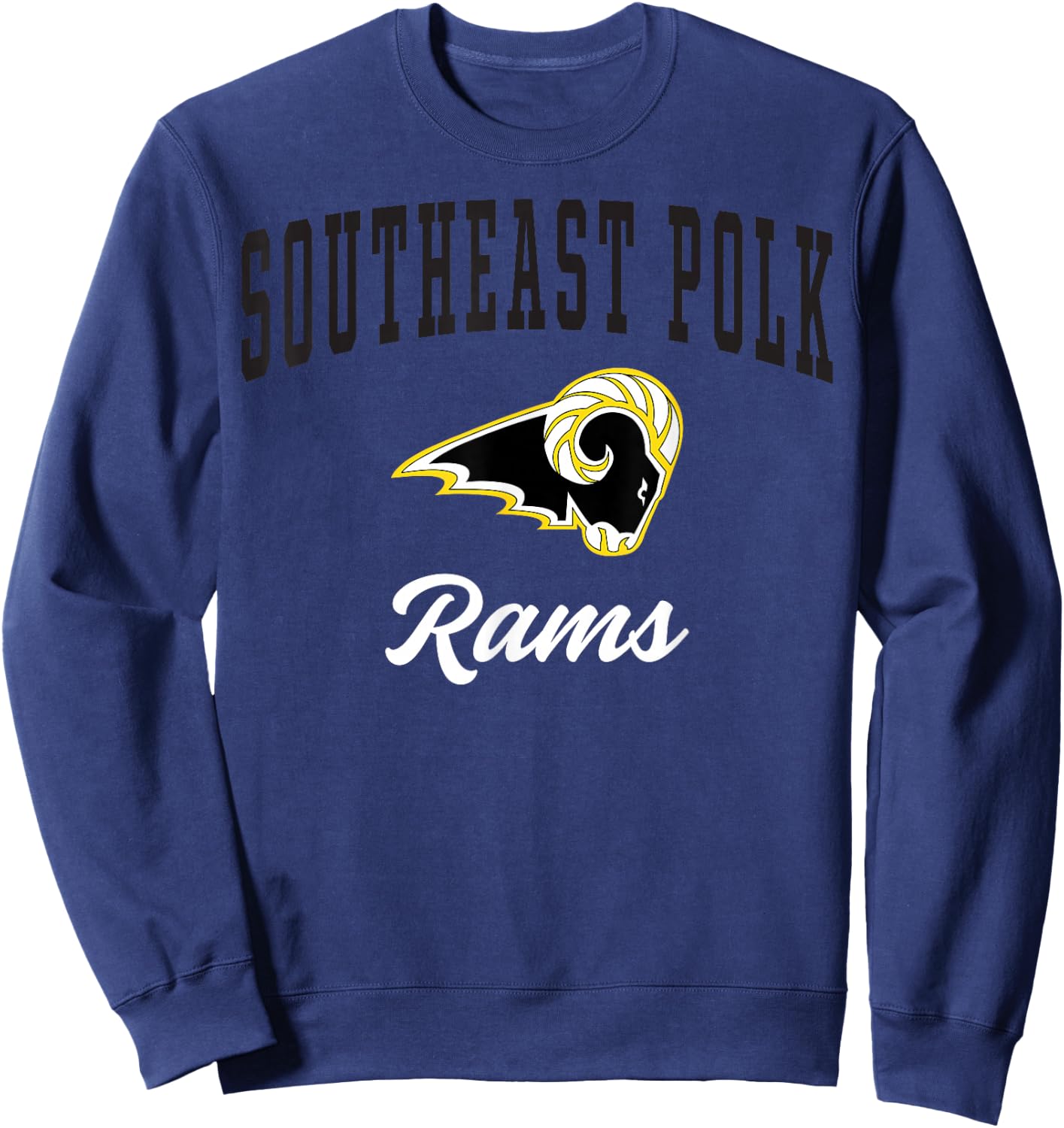 Southeast Polk High School Rams C3 Sweatshirt - Sweatshirt | Navy