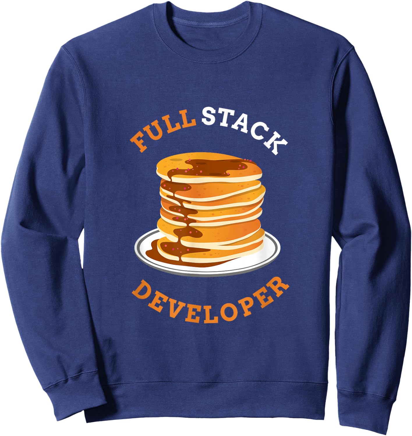 Programmer Coding Full Stack Developer Sweatshirt - Sweatshirt | Navy