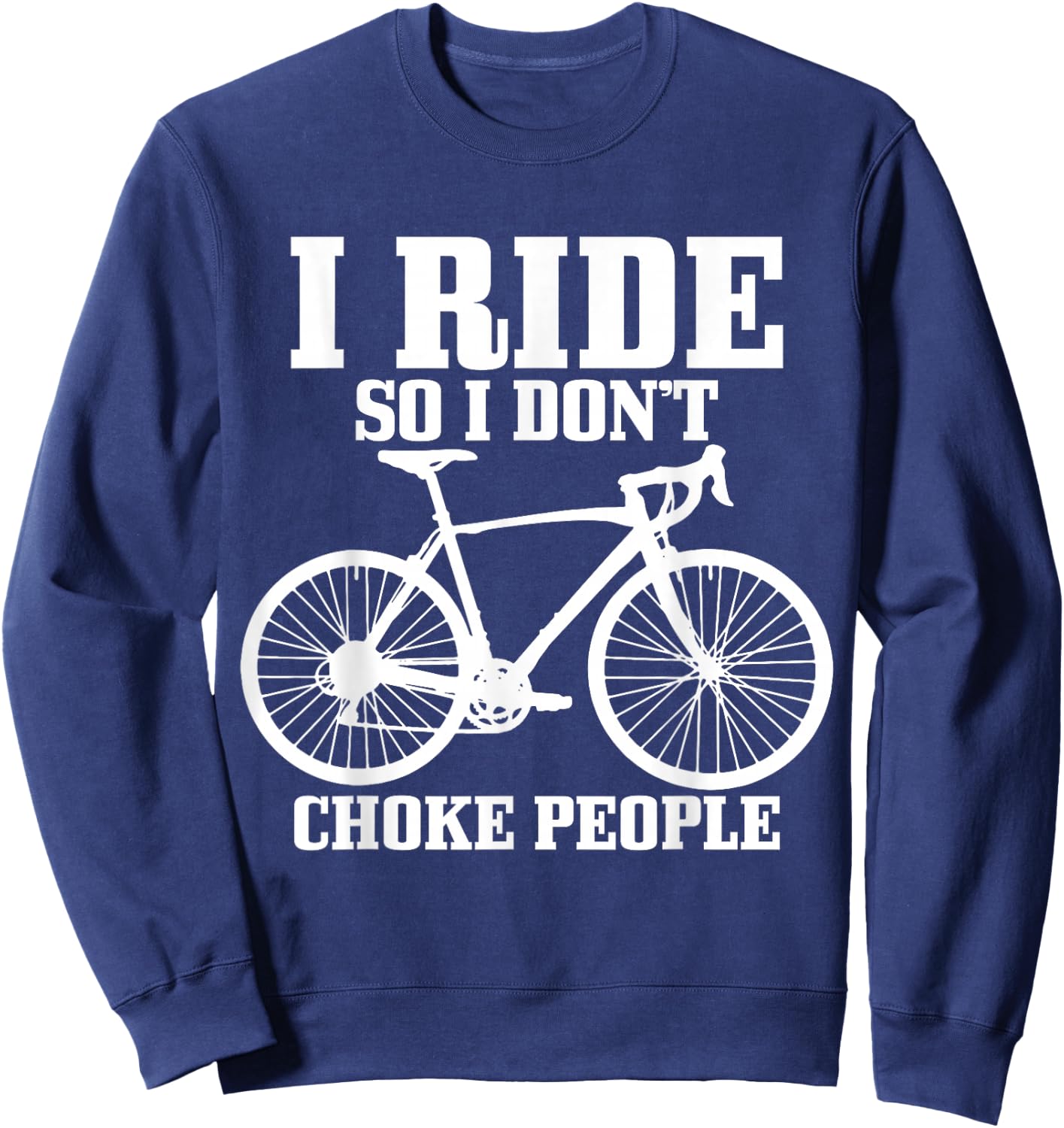 Cyclists , Women Sweatshirt - Sweatshirt | Navy