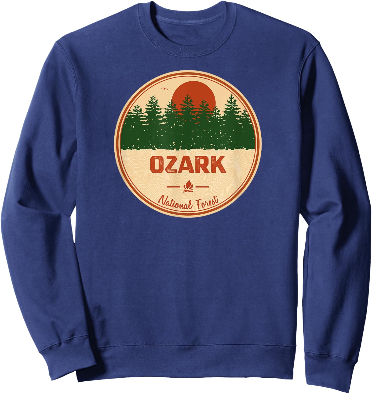 Ozark National Forest Sweatshirt - Sweatshirt | Navy
