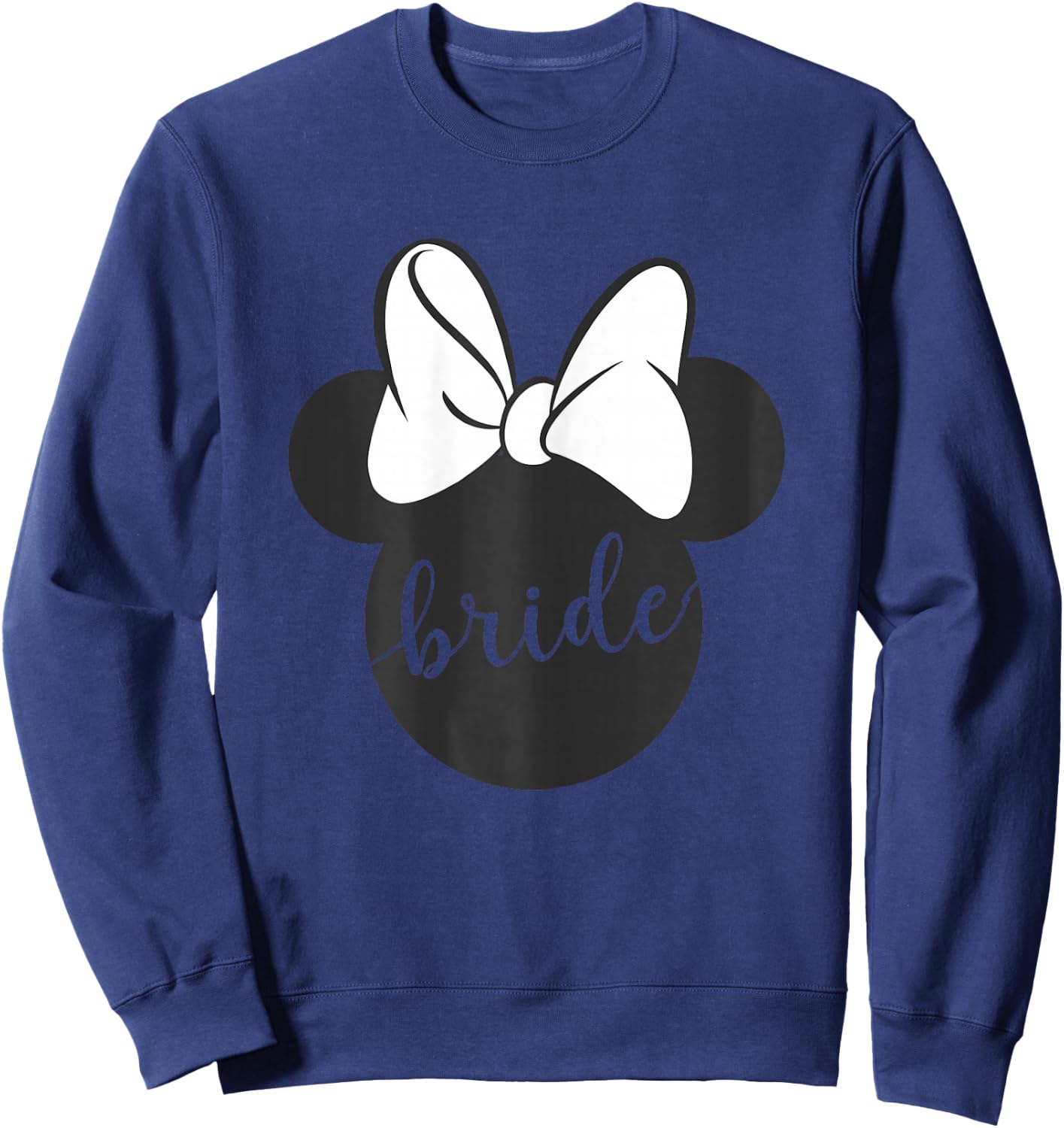 Disney Mickey And Friends Minnie Mouse Bride Sweatshirt - Sweatshirt | Navy