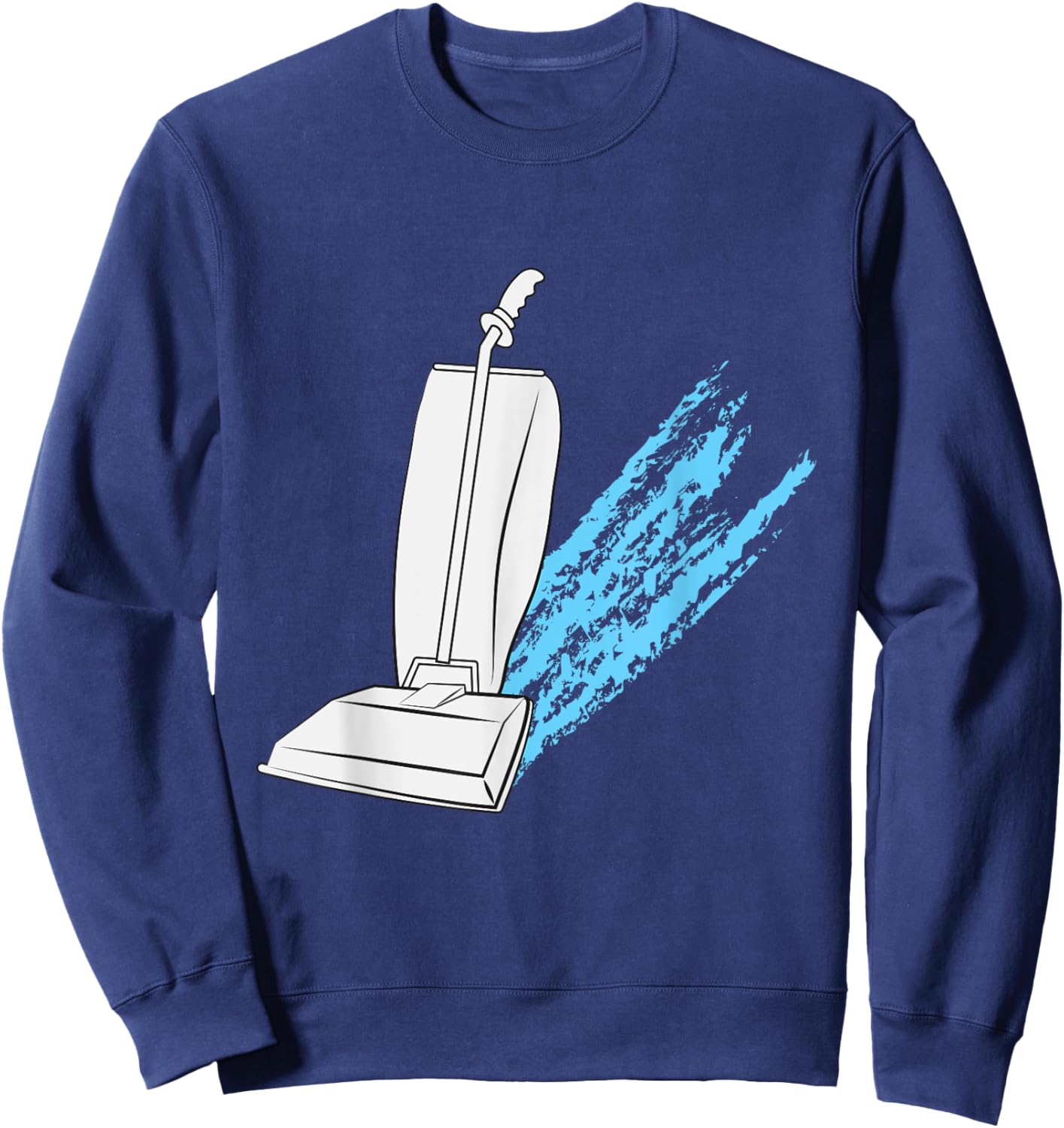 Vacuum Kids Toy Vacuumcup Vacuum Machines Vacuum Nose Vacuum Sweatshirt - Sweatshirt | Navy