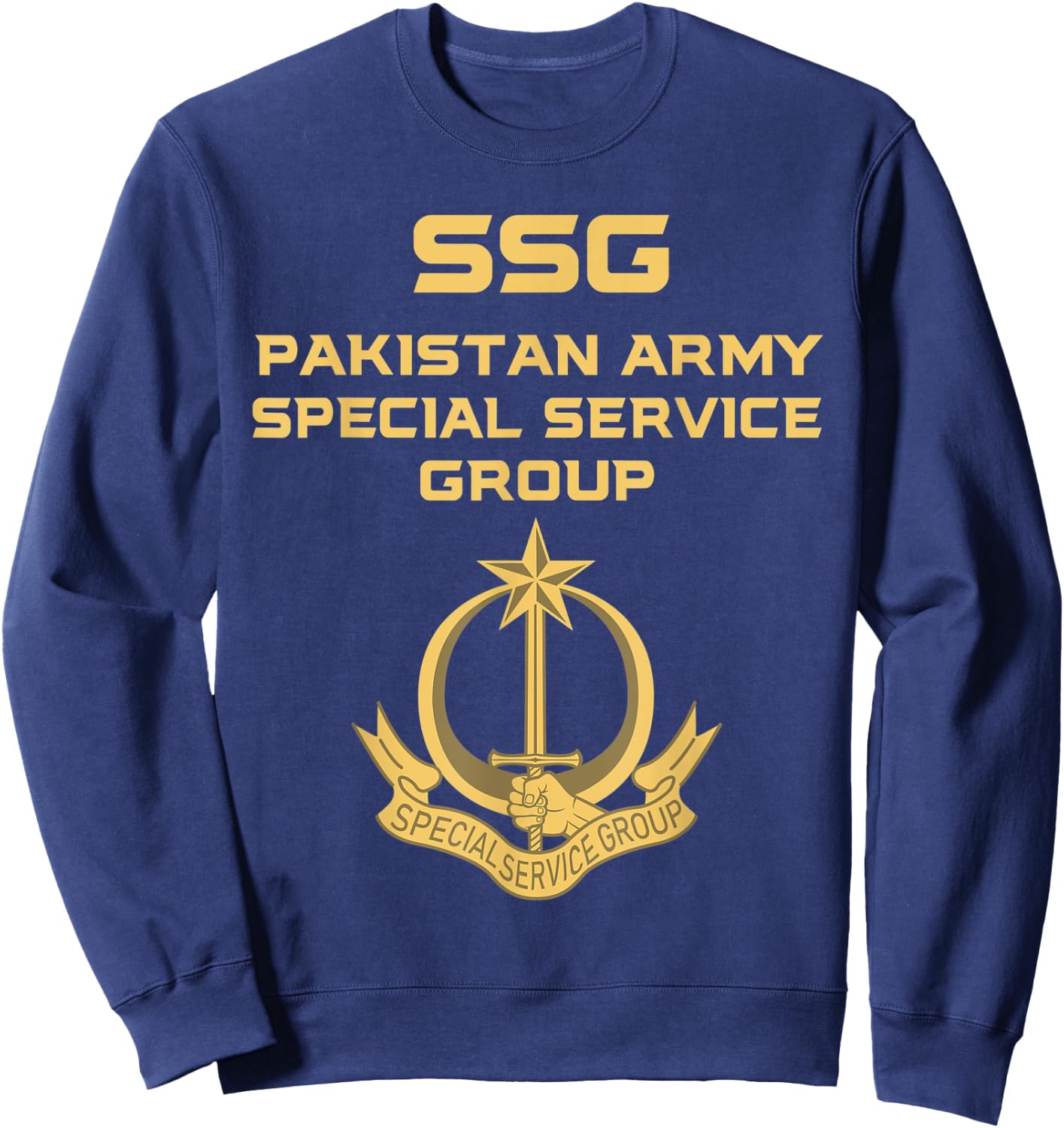 Pakistani Special Force Pakistan Army Service Pak Military Sweatshirt - Sweatshirt | Navy