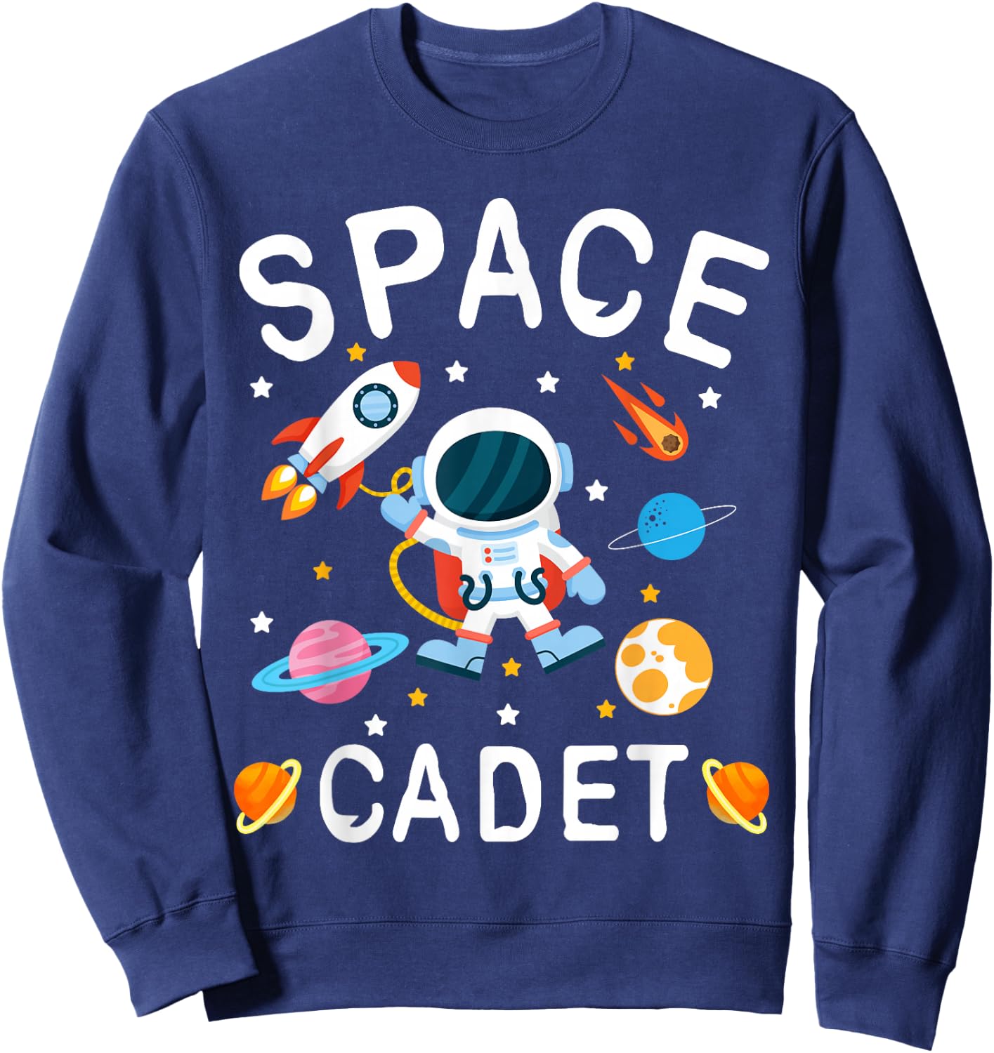 Space Cadet Astronaut Sweatshirt - Sweatshirt | Navy