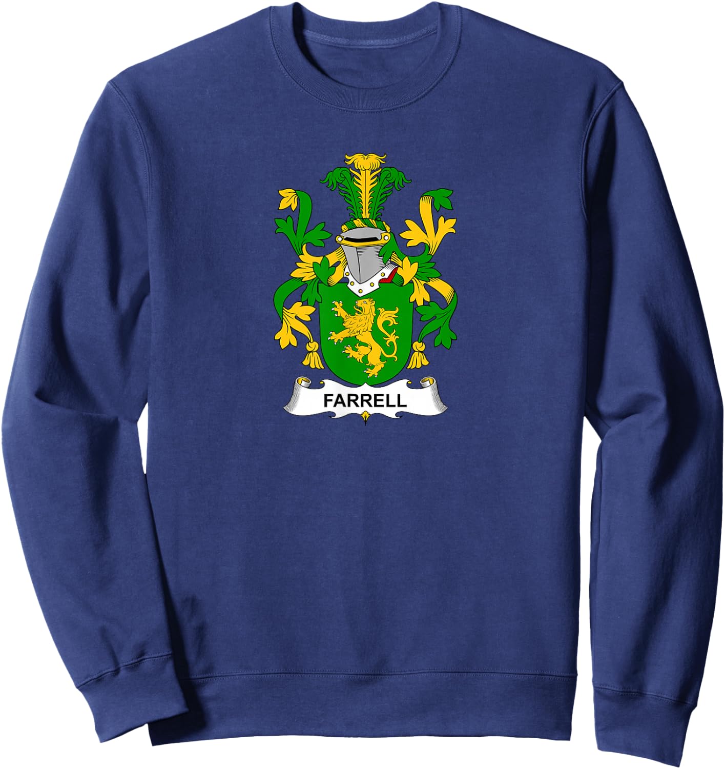 Farrell Coat of Arms - Family Crest Shirt Sweatshirt - Sweatshirt | Navy