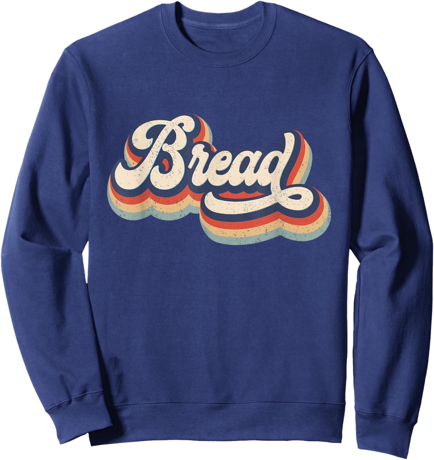 Retro Vintage Bread - Baking Lover Baker - Baking Gift Small Sweatshirt - Sweatshirt | Navy