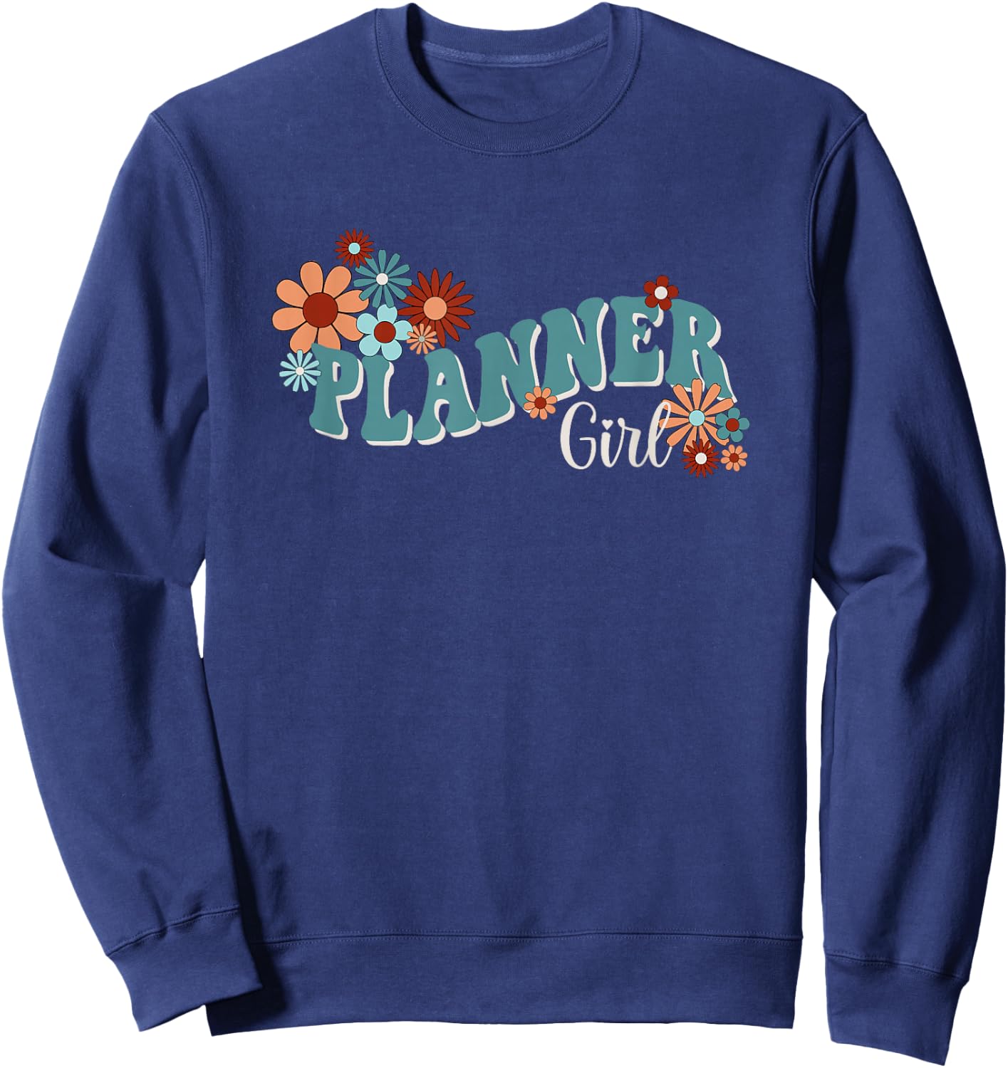 Planner Girl Sweatshirt - Sweatshirt | Navy