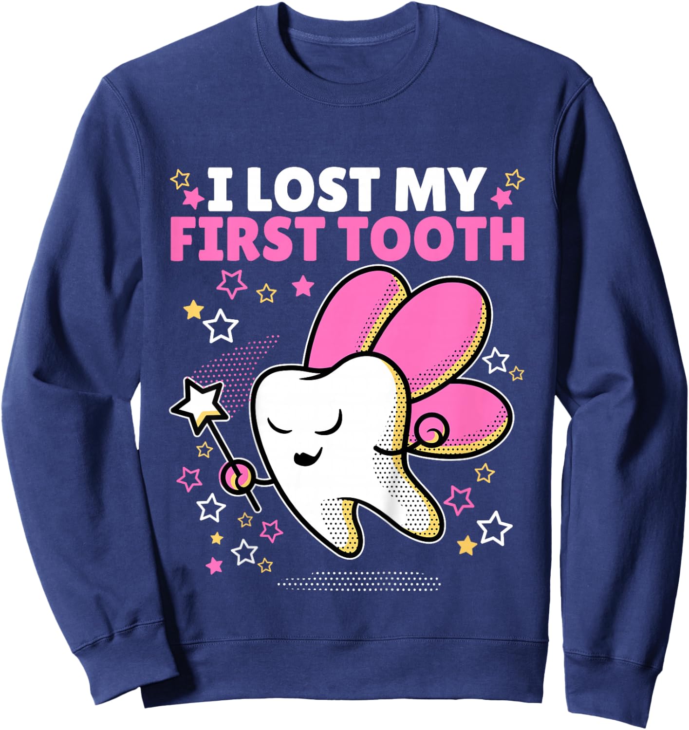 I Lost My First Tooth Sweatshirt - Sweatshirt | Navy