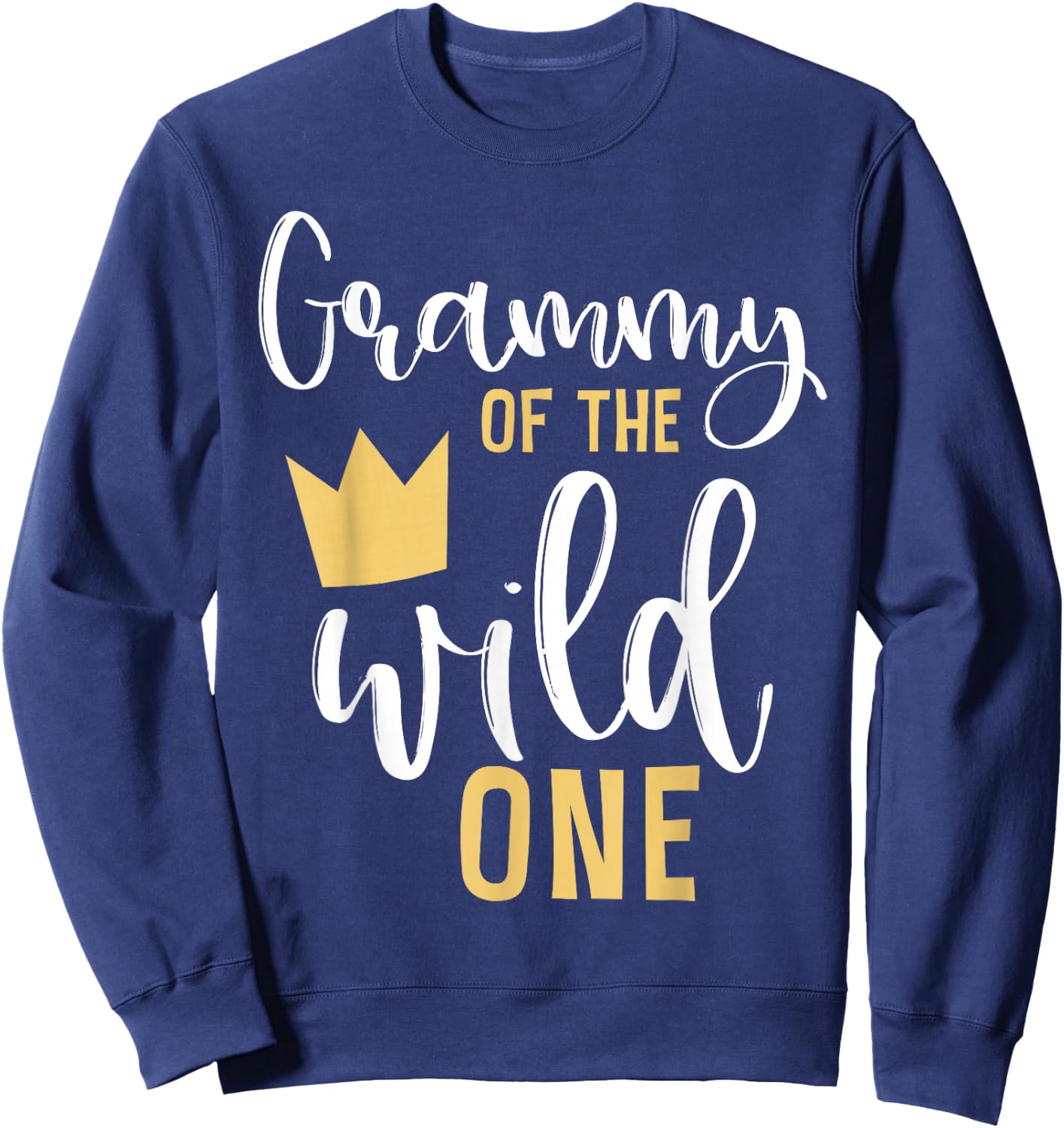 Grammy of the Wild One Matching 1st Birthday First Thing Nan Sweatshirt - Sweatshirt | Navy