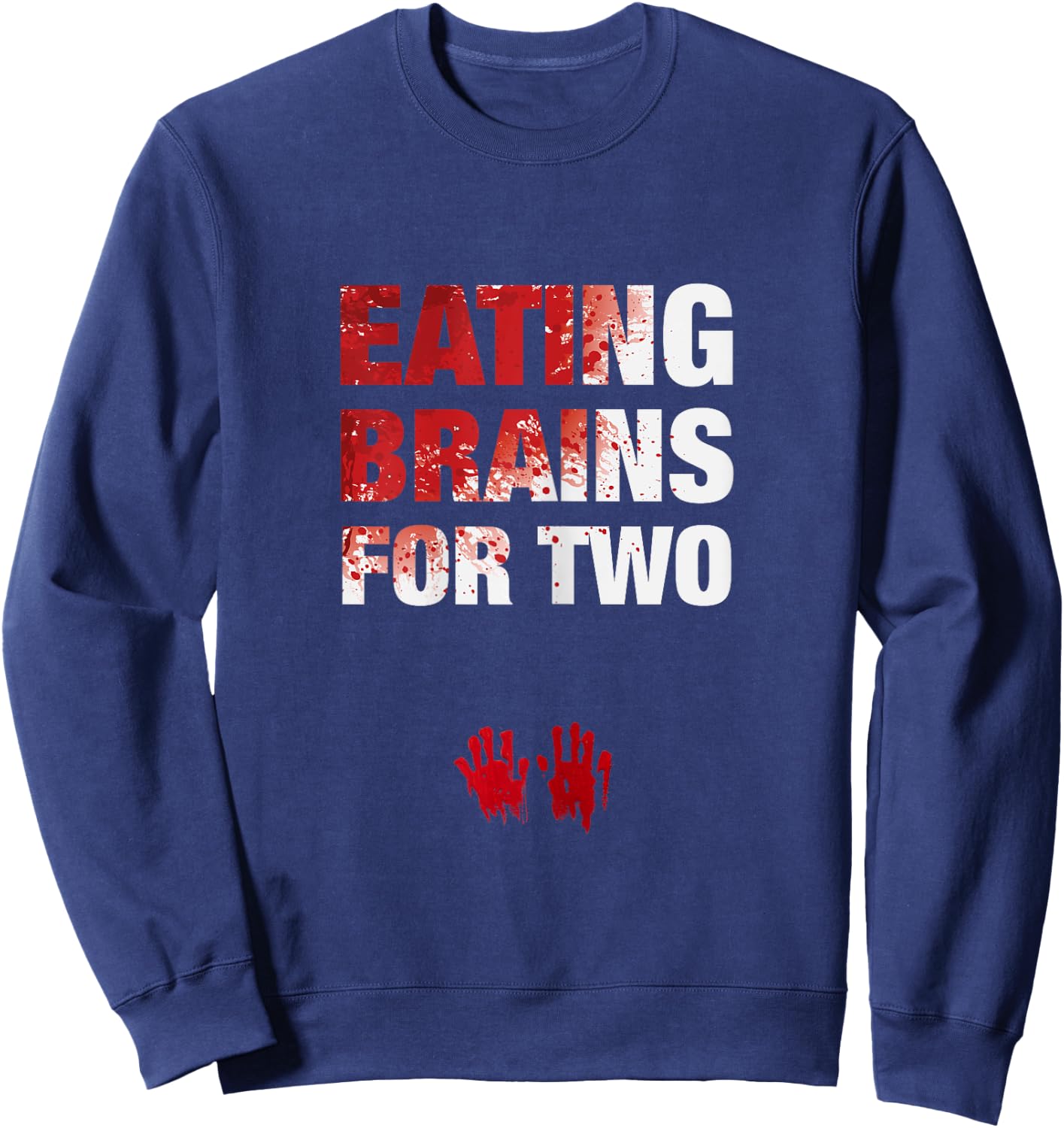 Zombie Pregnancy Announcement Sweatshirt - Sweatshirt | Navy