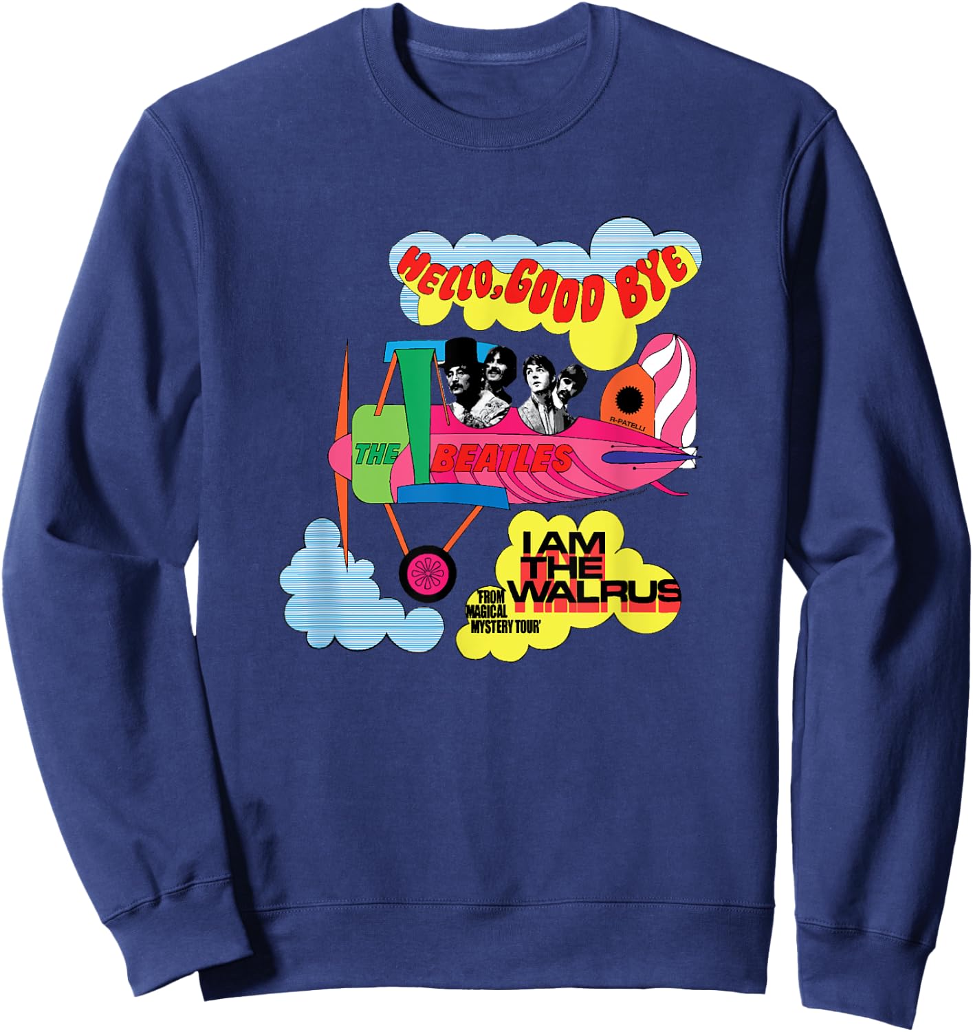 The Beatles - Hello Goodbye The Walrus Sweatshirt - Sweatshirt | Navy