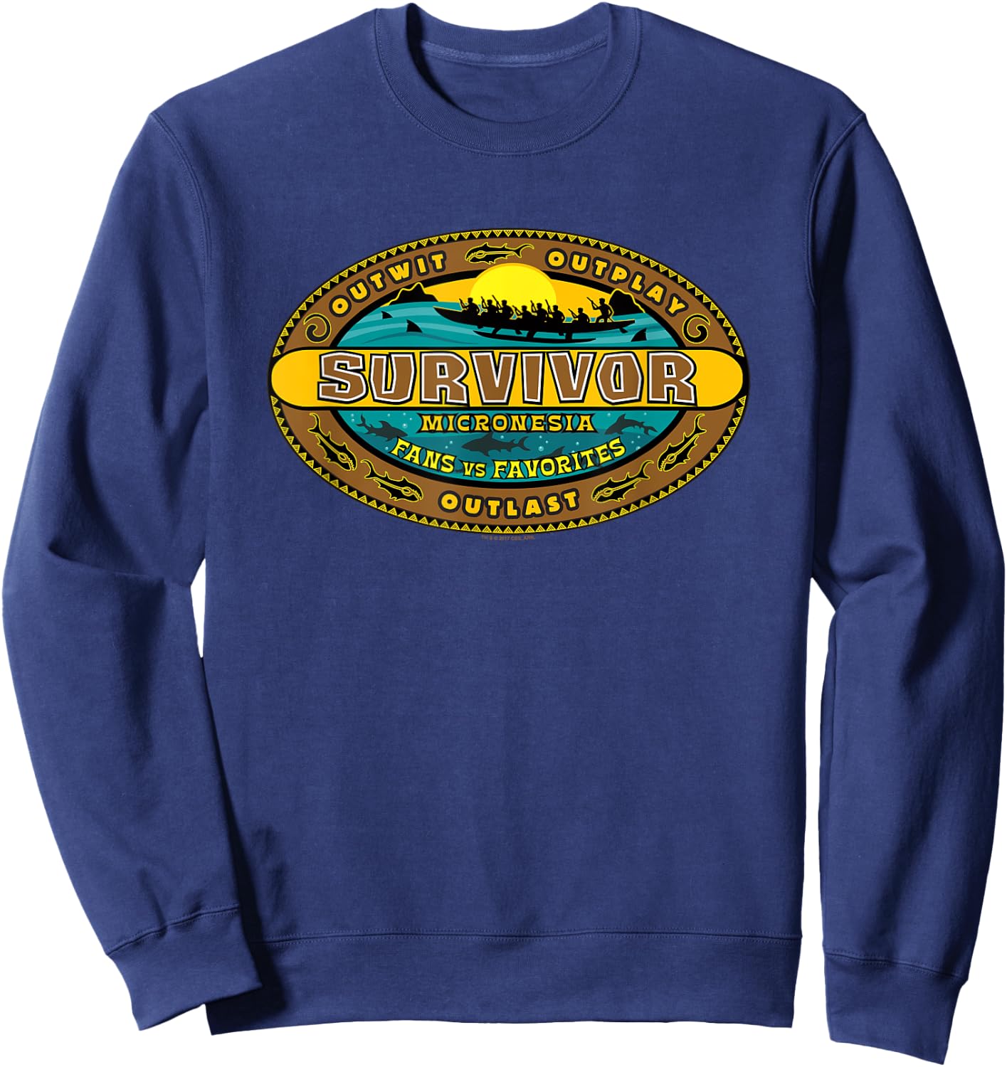 Survivor Micronesia Sweatshirt - Sweatshirt | Navy