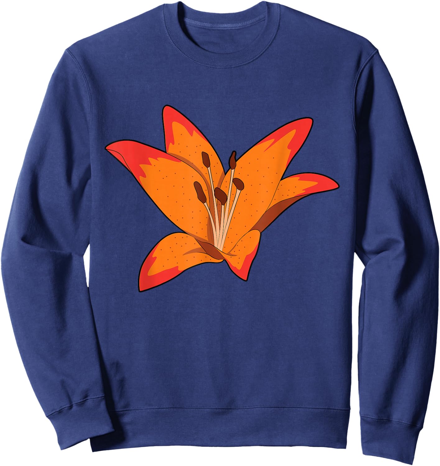 Tiger Lily Sweatshirt - Sweatshirt | Navy