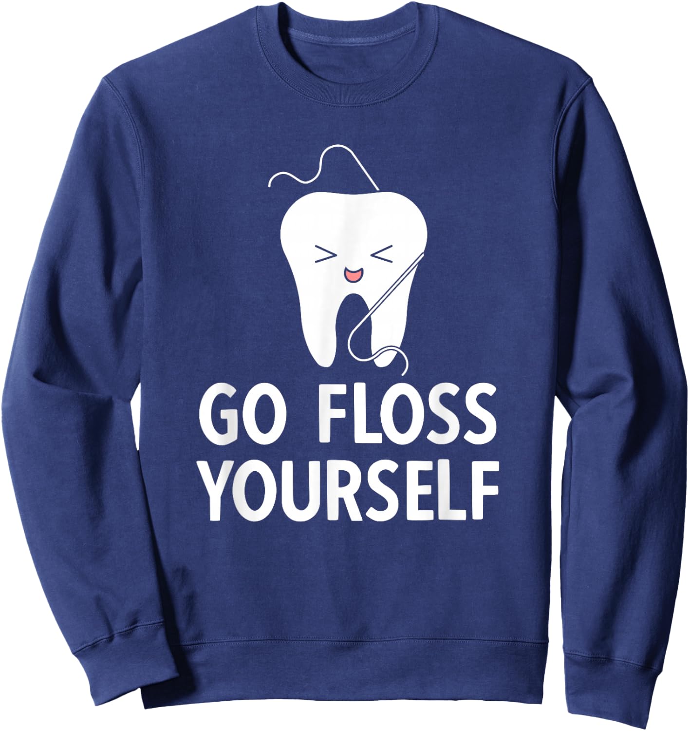 Dentist Dentistry Dental Cutlery Sweatshirt - Sweatshirt | Navy