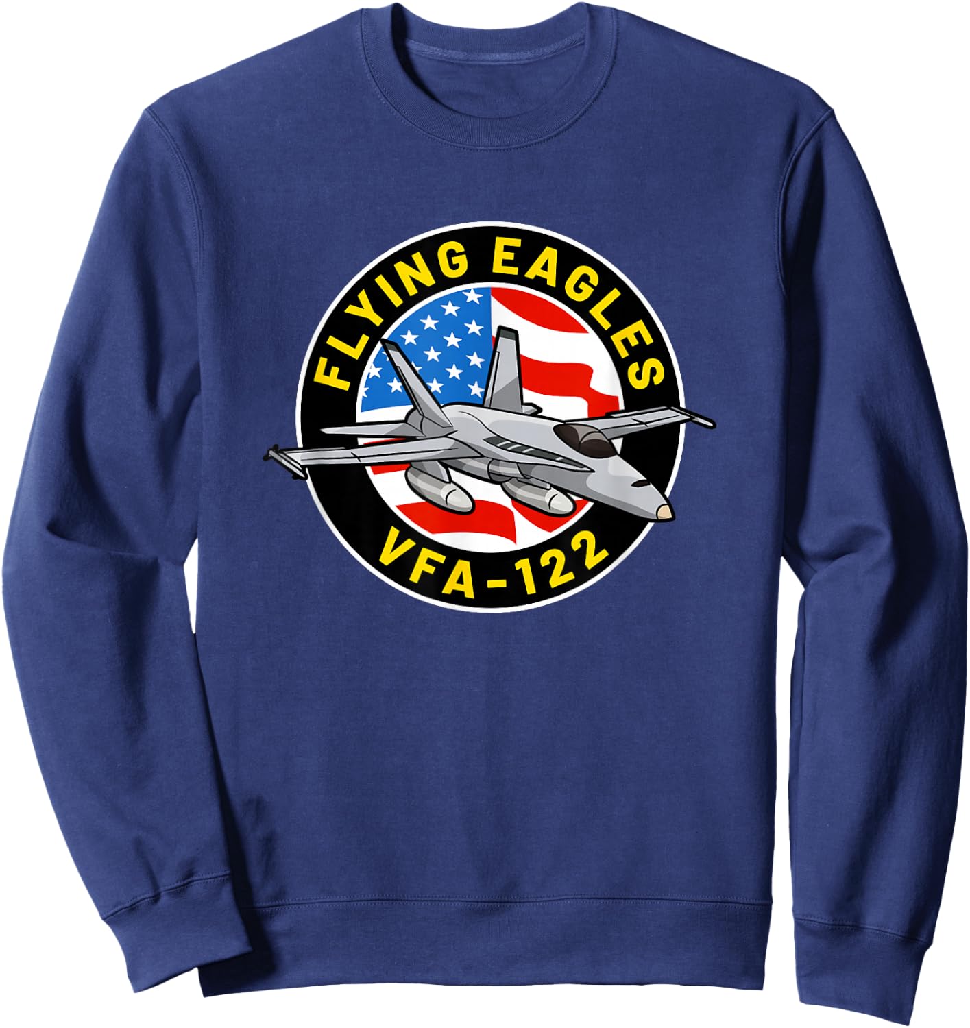 VFA-122 Squadron F-18 Super Hornet Sweatshirt - Sweatshirt | Navy