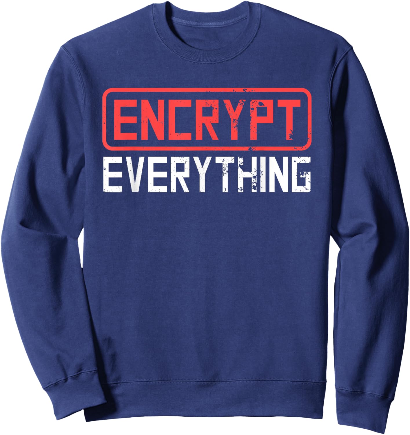 Ethical Hacker Hacking Cyber System Security IT Programmer Sweatshirt - Sweatshirt | Navy