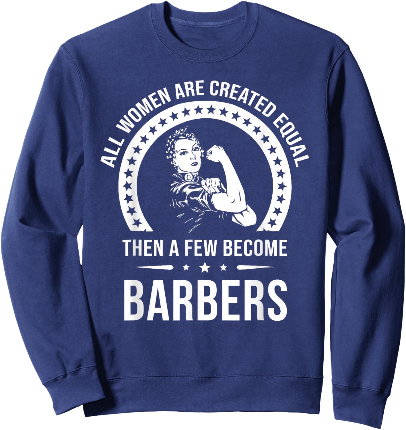Barber Shirts | Barber Sweatshirt - Sweatshirt | Navy