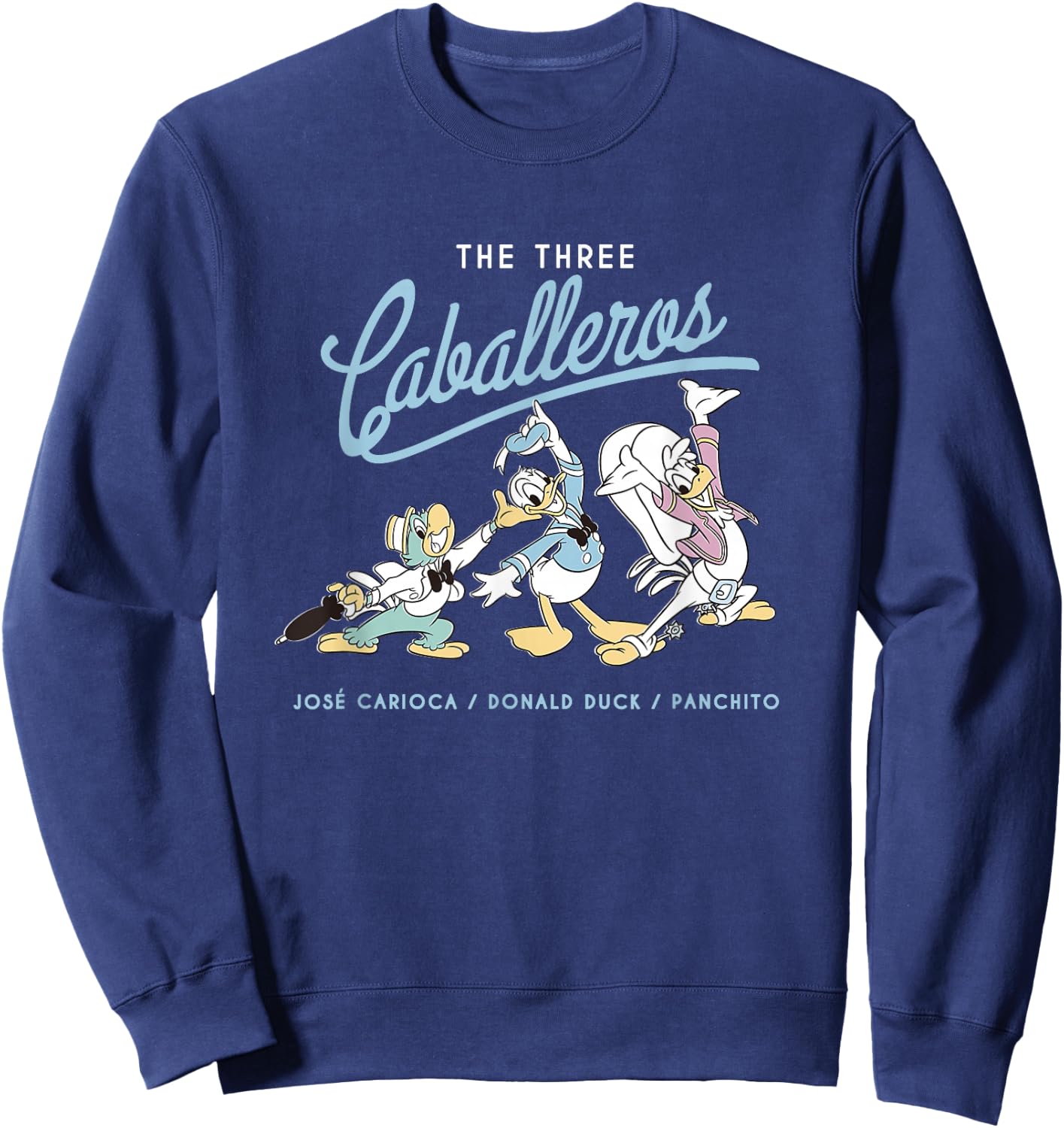 Disney The Three Caballeros Retro Donald Duck Sweatshirt - Sweatshirt | Navy