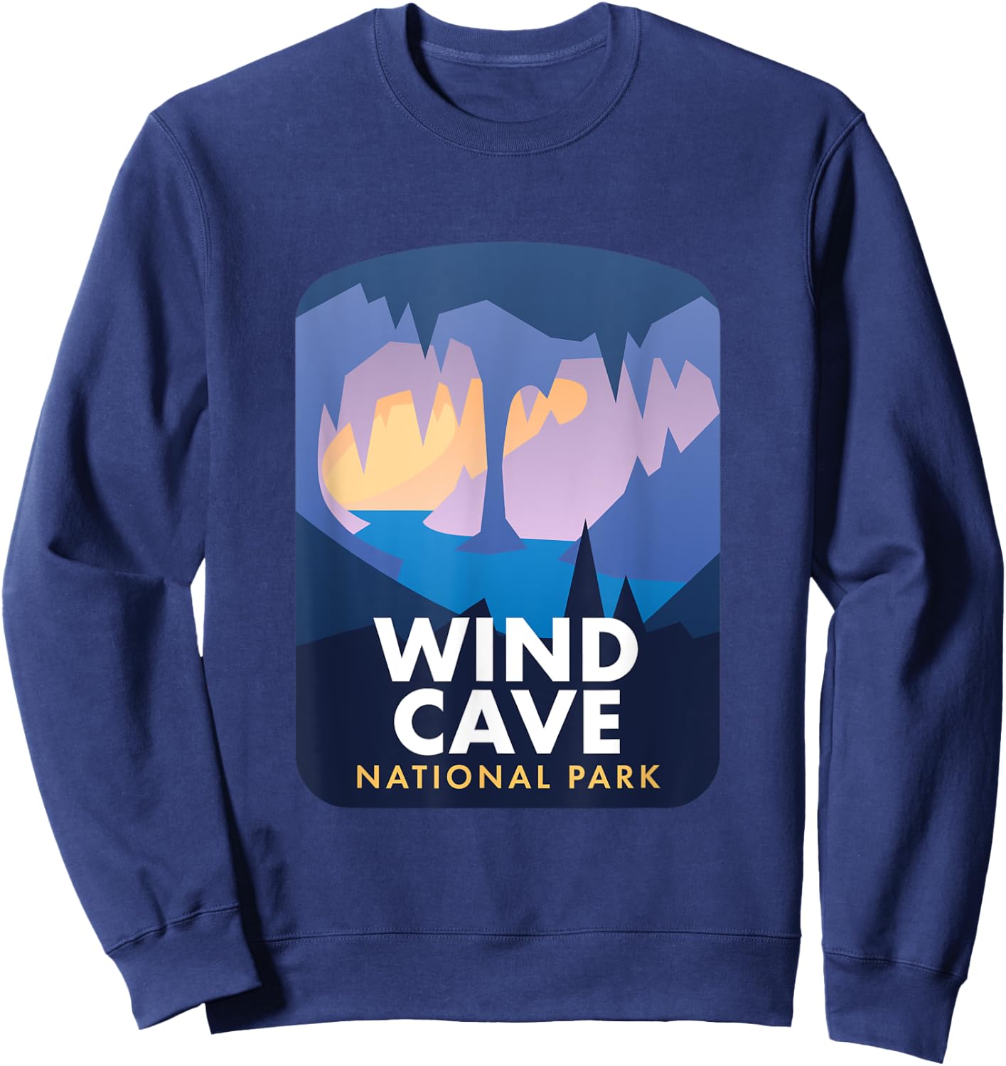Wind Cave National Park Sweatshirt - Sweatshirt | Navy