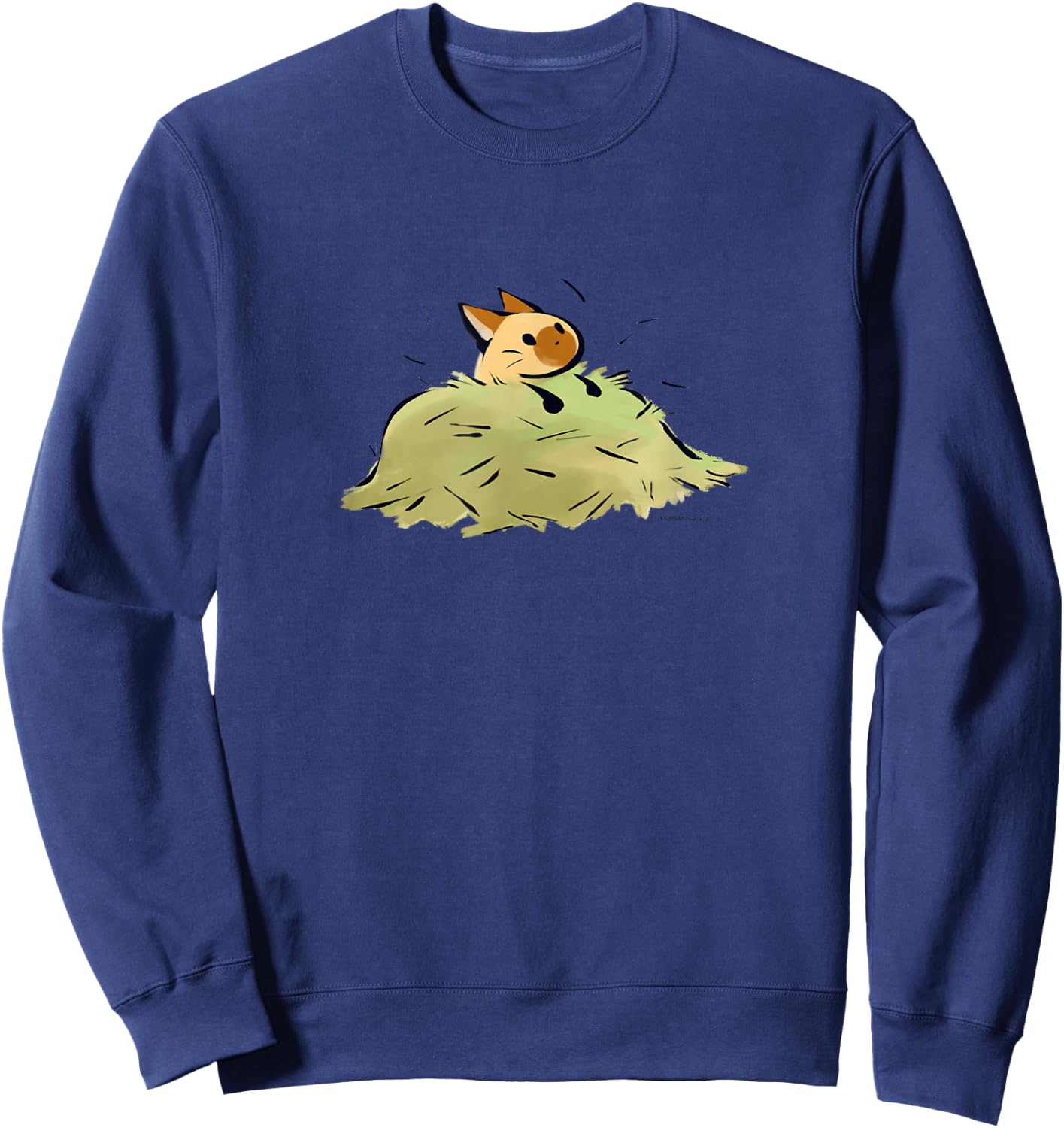 MONSTER HUNTER RISE Palico Sweatshirt - Sweatshirt | Navy
