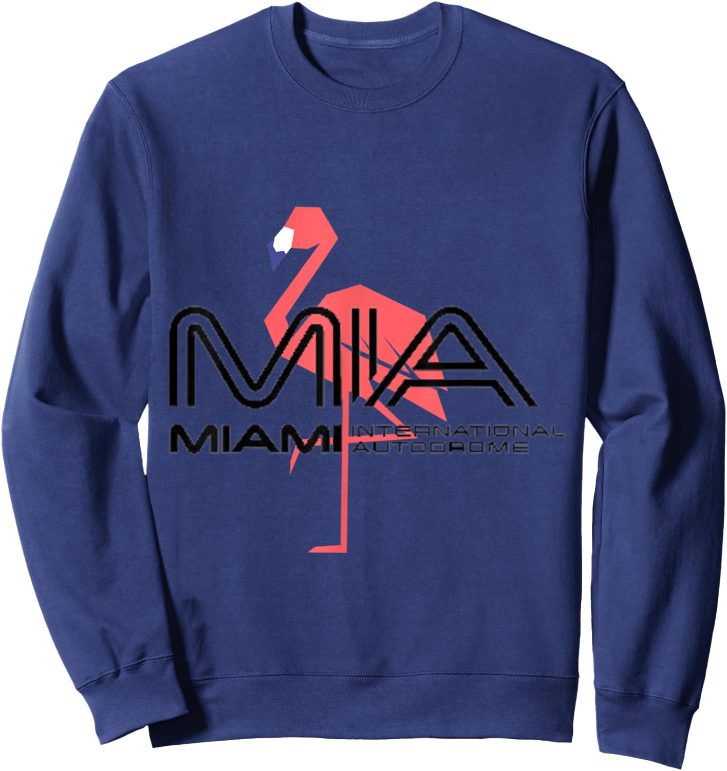 Race Track in miami | Car Racing Circuit Fan Sweatshirt - Sweatshirt | Navy