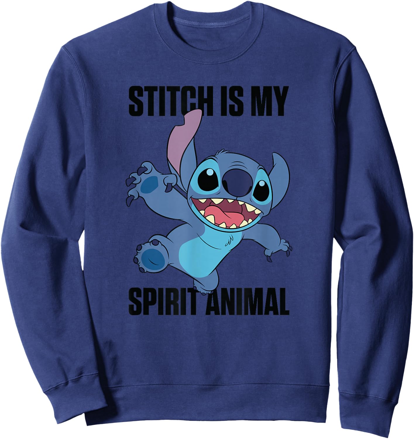 Lilo & Stitch - is My Spirit Animal Sweatshirt - Sweatshirt | Navy
