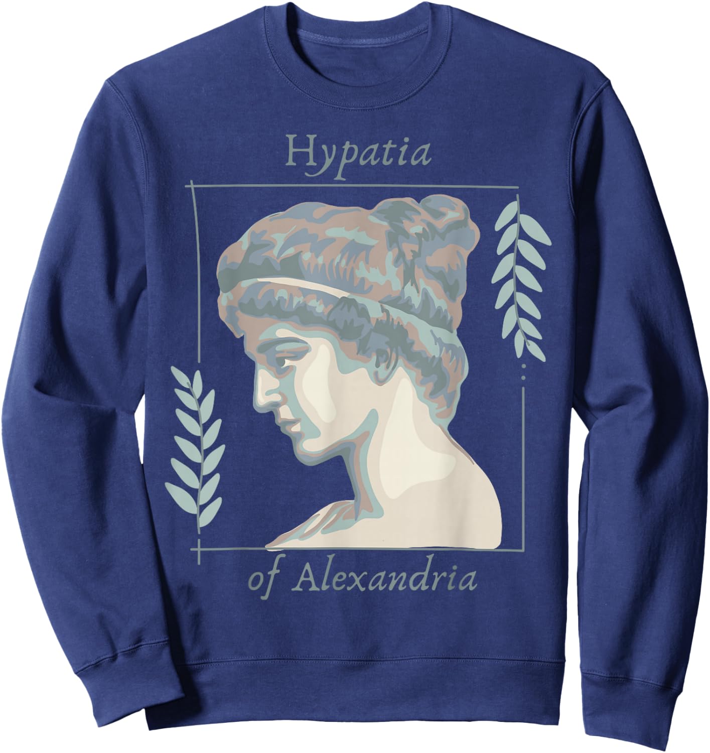 Hypatia of Alexandria Sweatshirt - Sweatshirt | Navy
